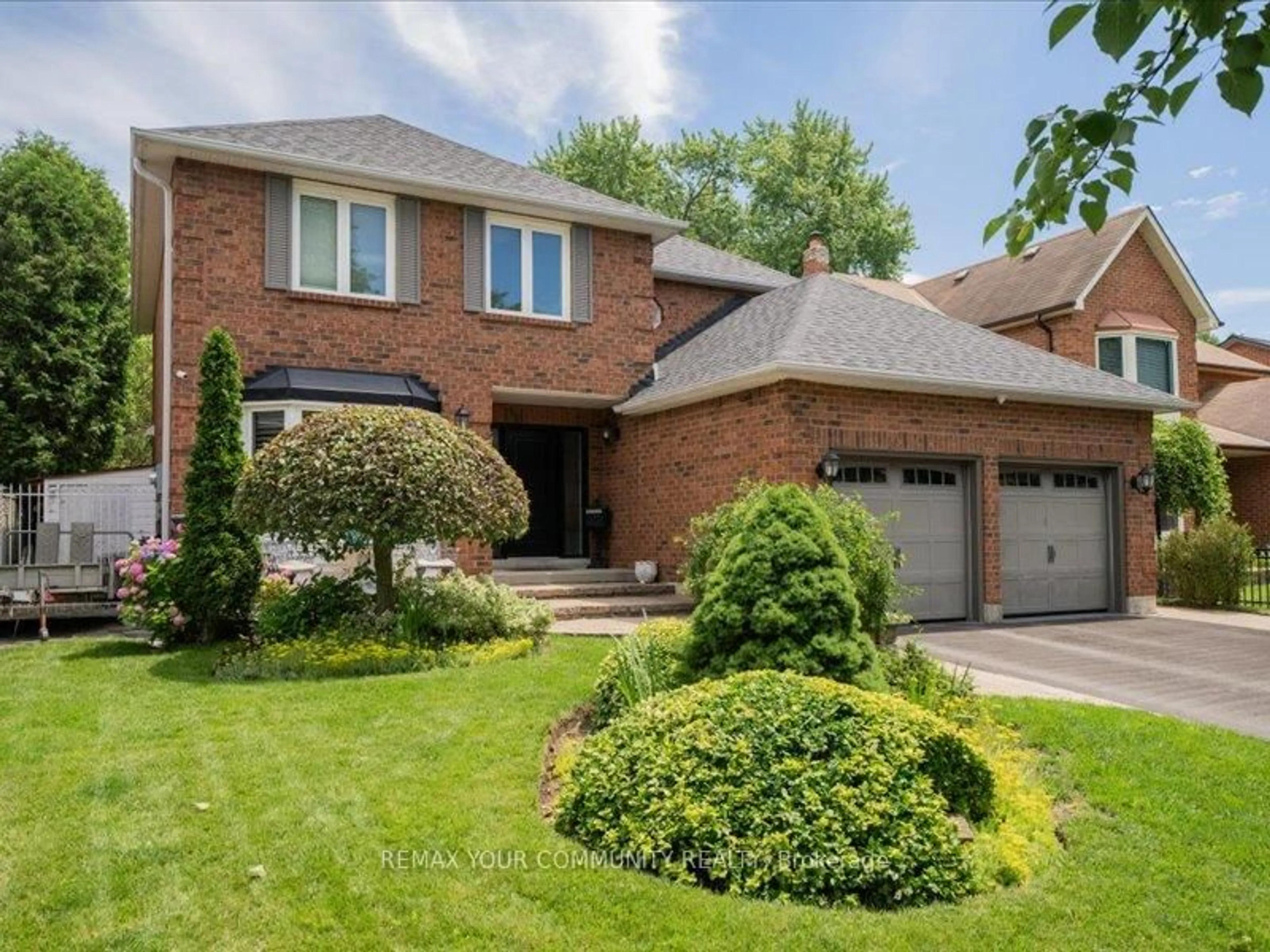 Home with brick exterior material, street for 5 Carriage Lane, Clarington Ontario L1E 1J9