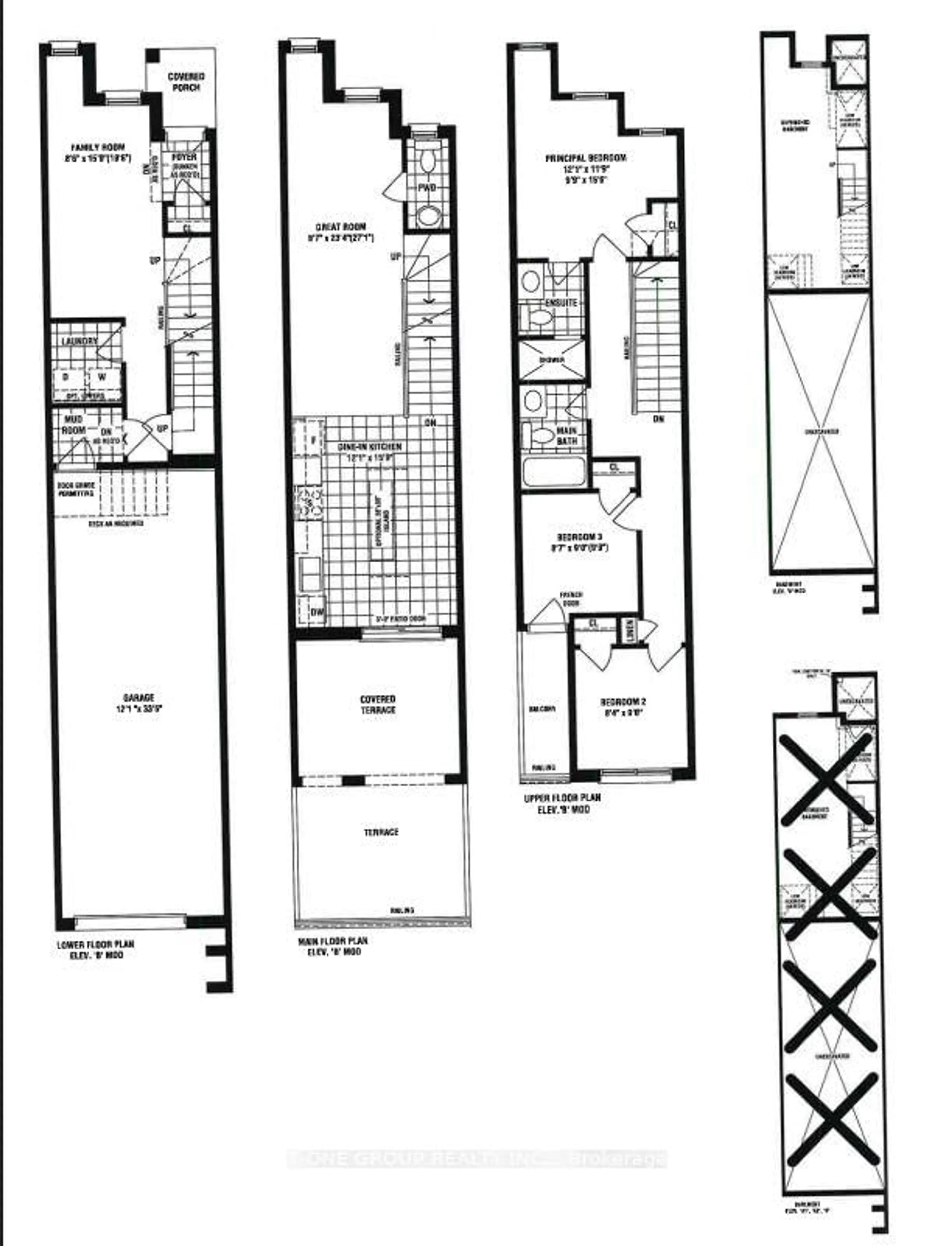 Floor plan for 2871 Whites Rd, Pickering Ontario L1X 0P3