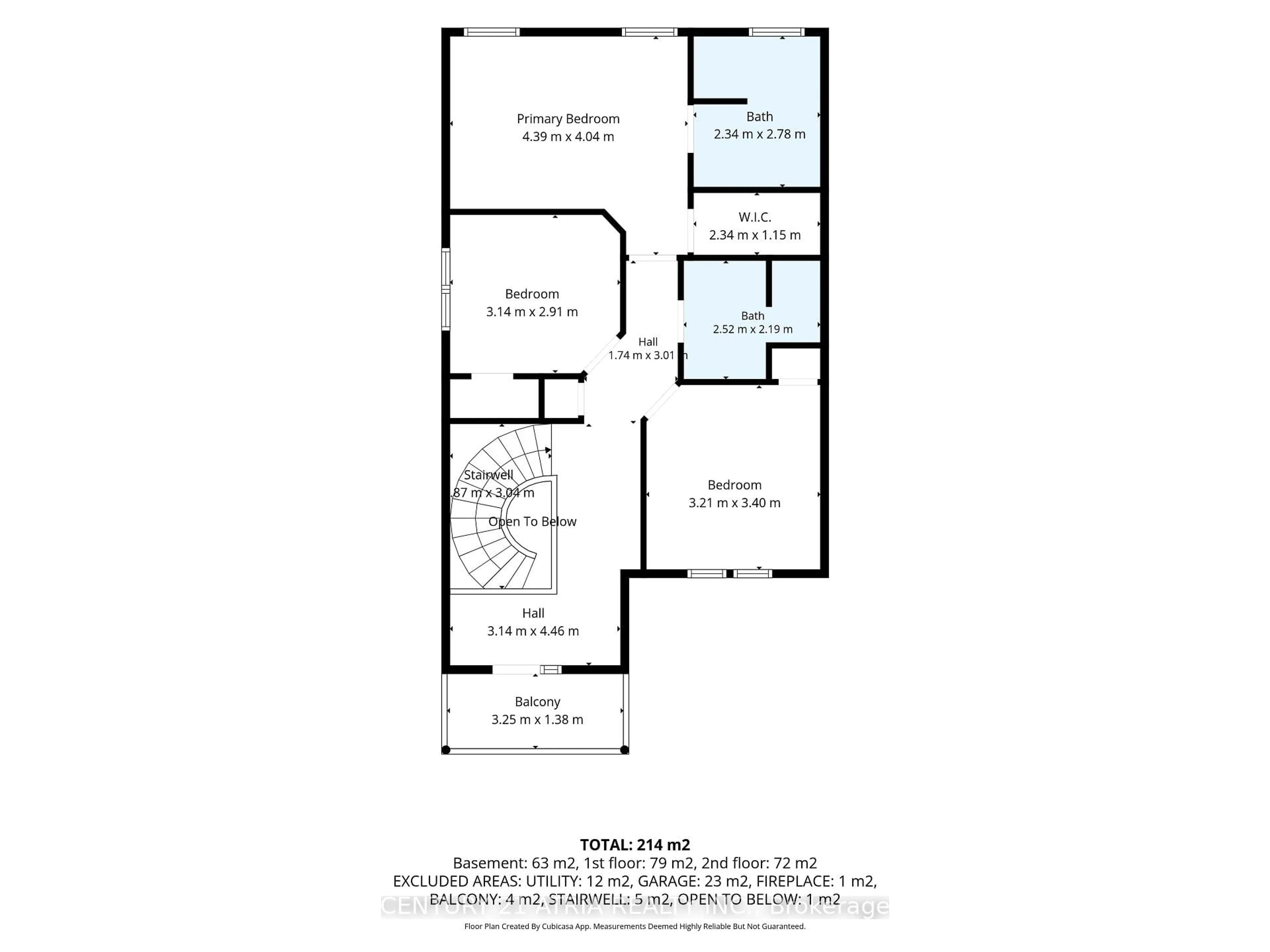 Floor plan for 75 Tunney Pl, Whitby Ontario L1M 2G5