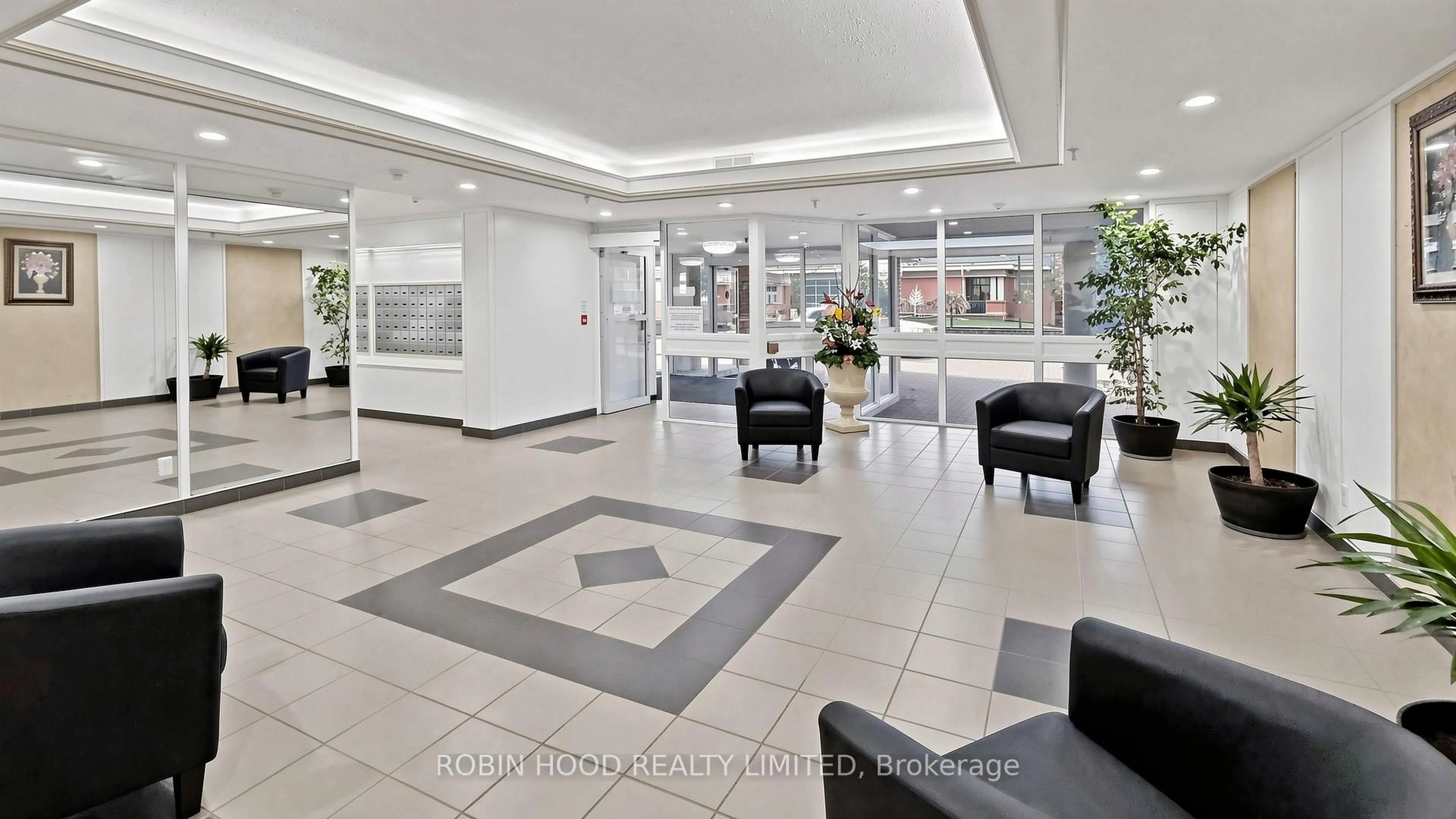 Lobby for 400 Mclevin Ave #603, Toronto Ontario M1B 5J4