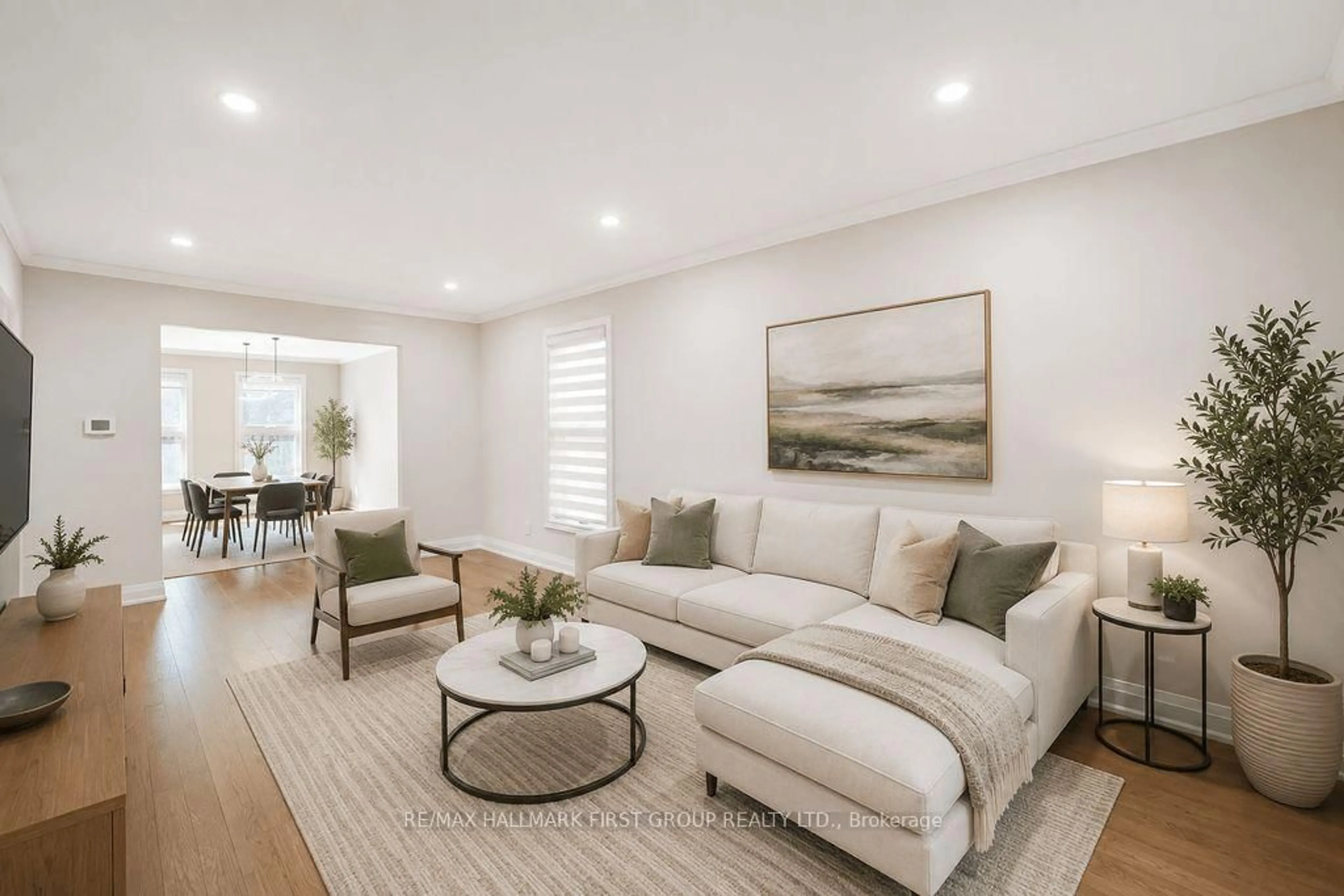 Living room with furniture, unknown for 1818 Dencourt Dr, Pickering Ontario L1V 4Y2