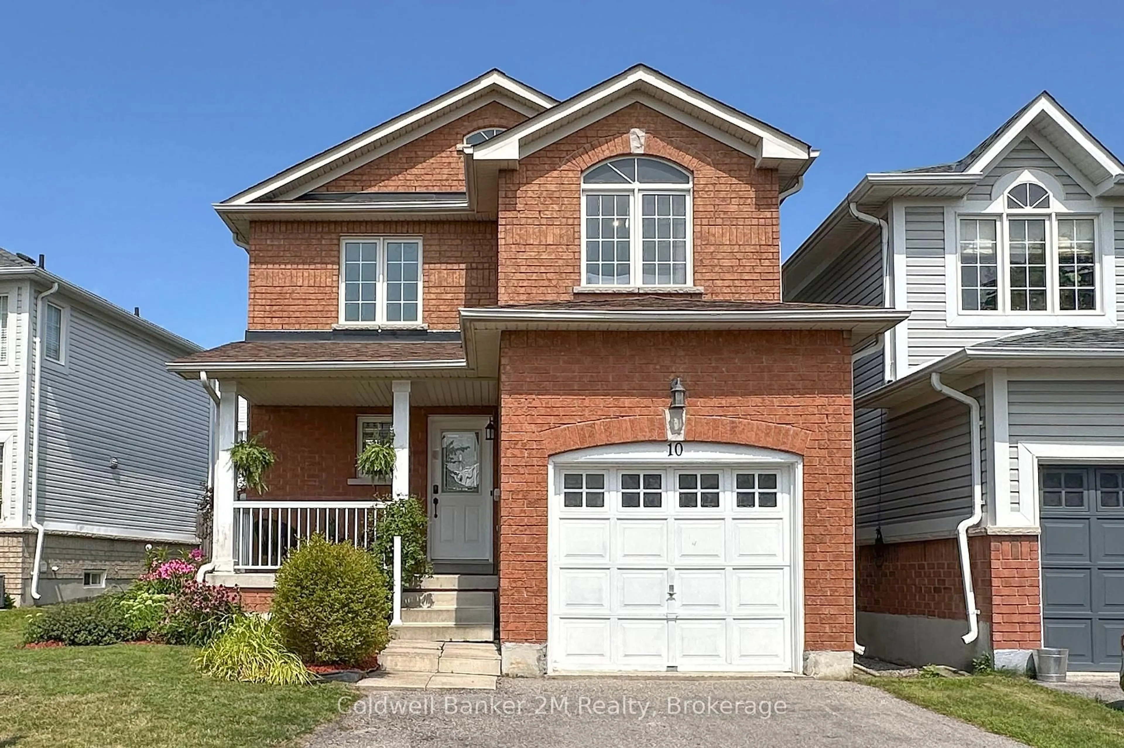 Home with brick exterior material, street for 10 Eldad Dr, Clarington Ontario L1C 5L1