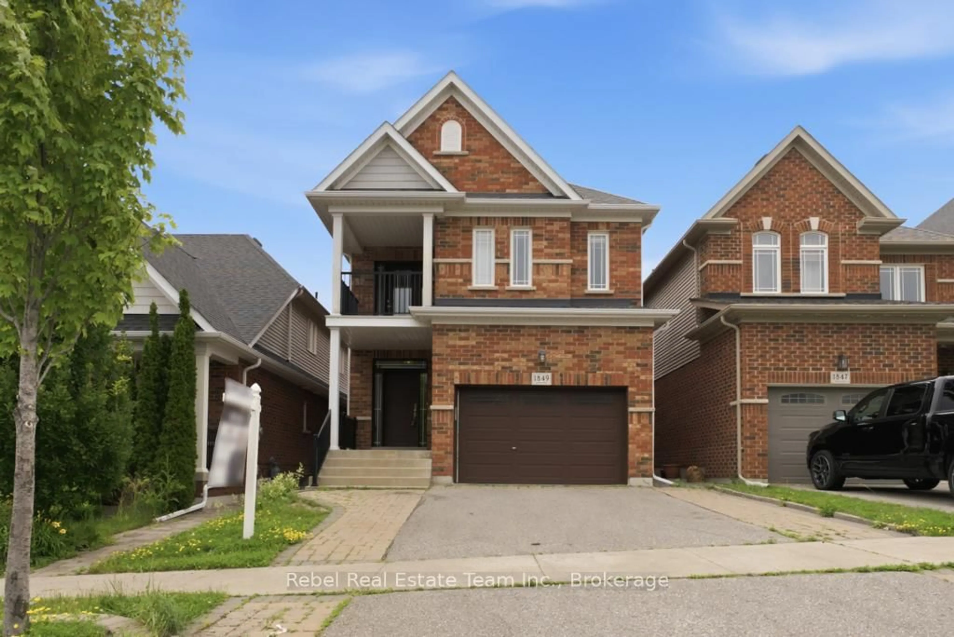 Home with brick exterior material, street for 1849 Silverstone Cres, Oshawa Ontario L1K 0T2