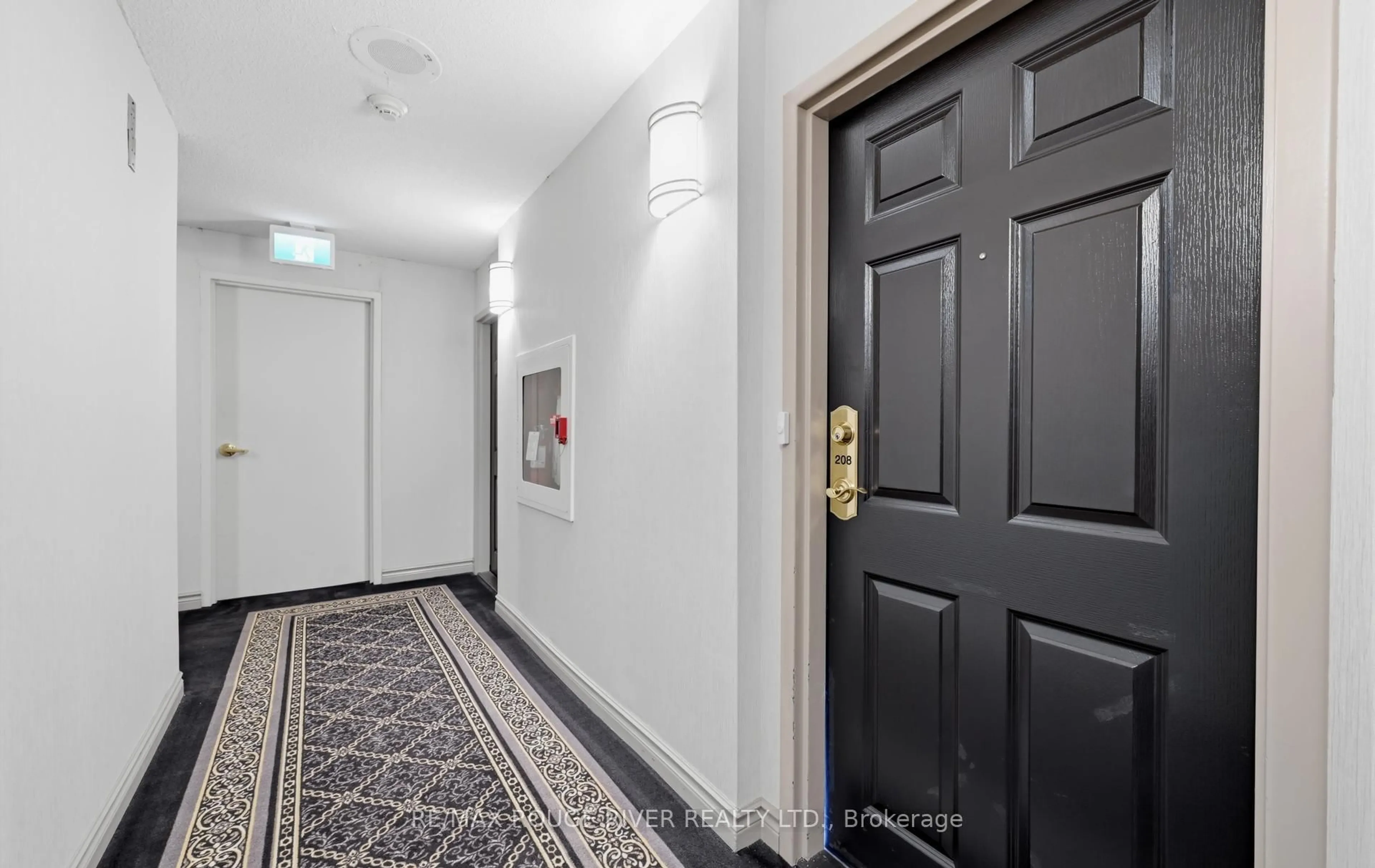 Indoor foyer for 2 Westney Rd #208, Ajax Ontario L1T 3H3
