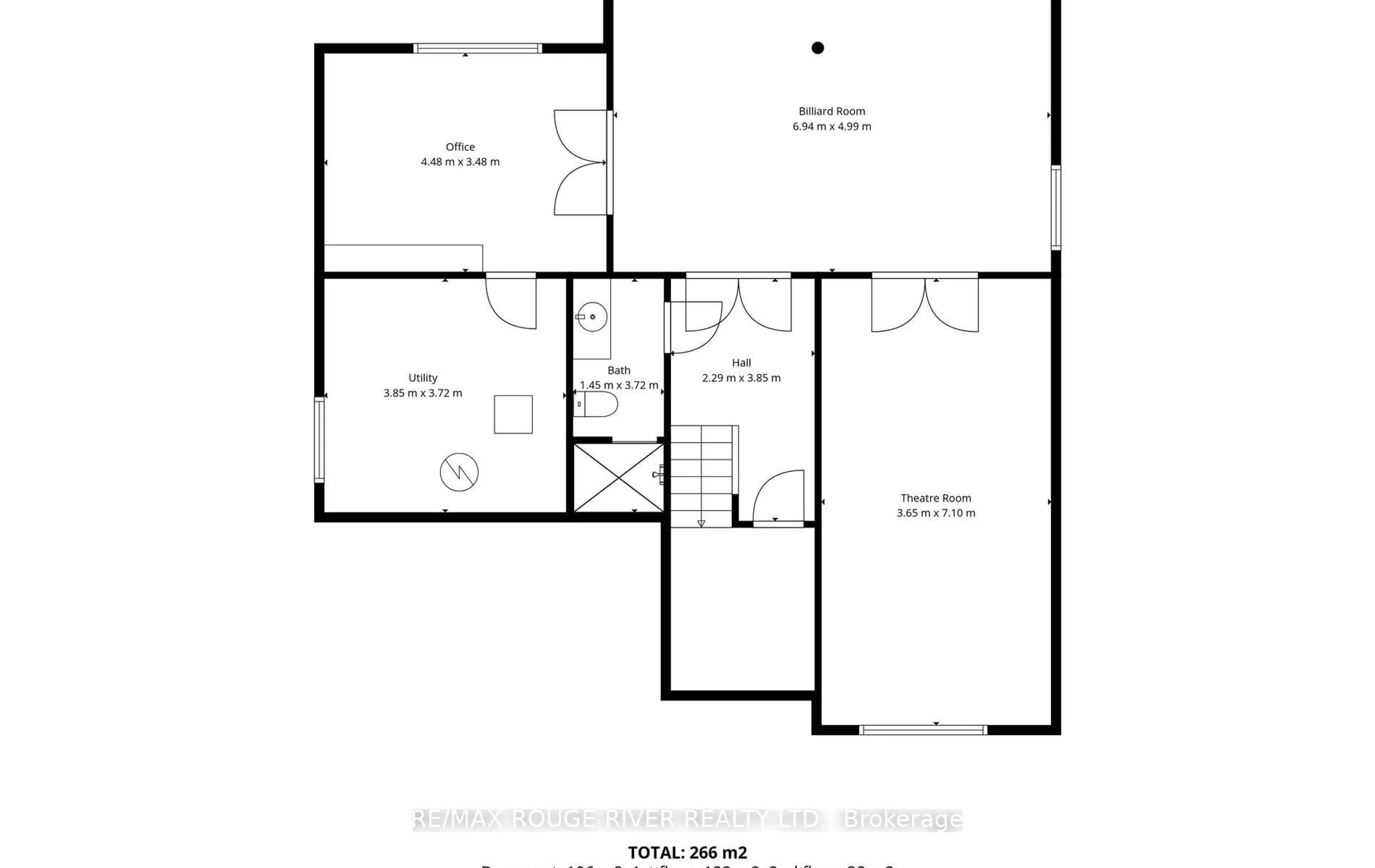 Floor plan for 32 Patrick Dr, Whitby Ontario L1R 2L2