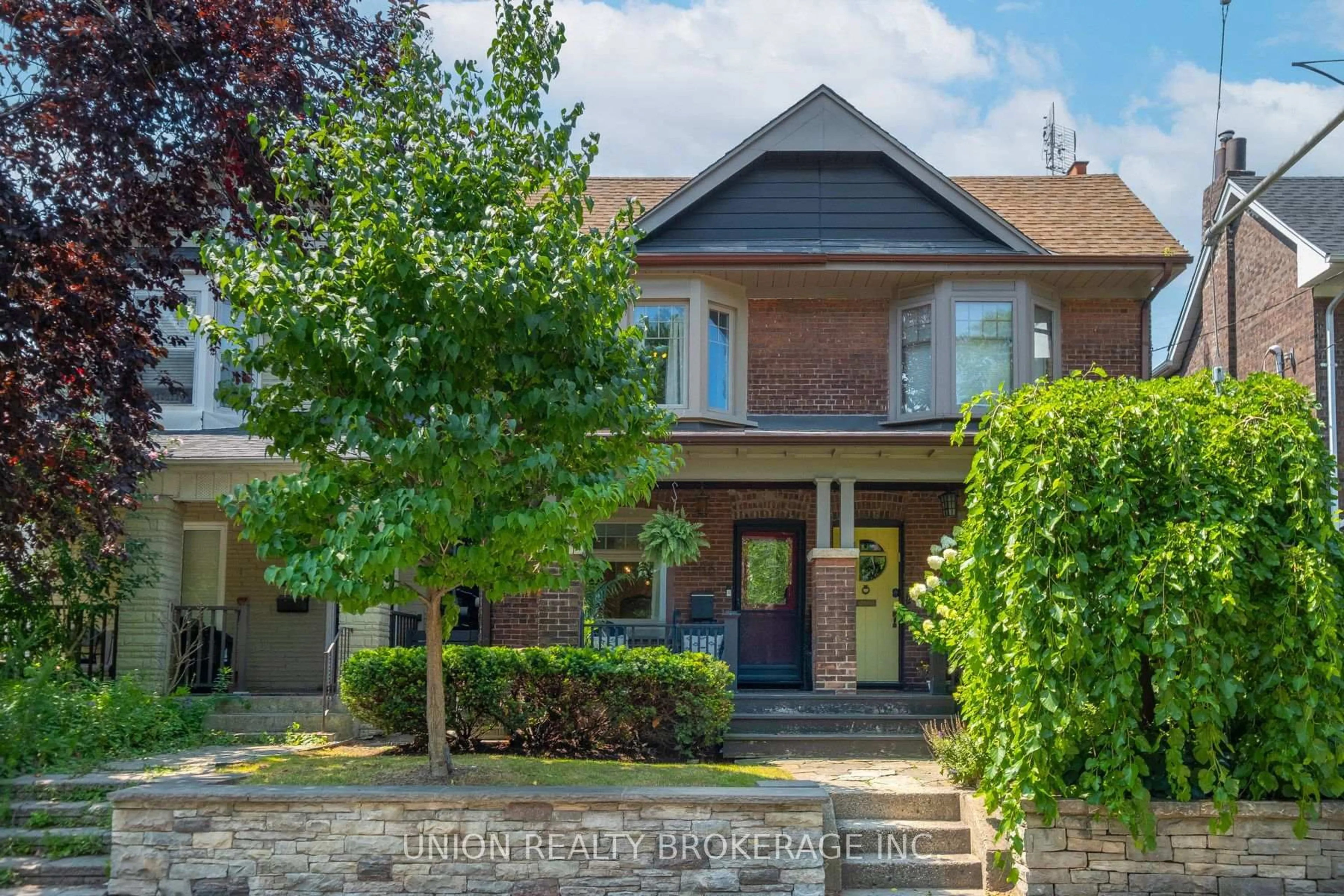 Home with brick exterior material, street for 706 Woodbine Ave, Toronto Ontario M4E 2J1