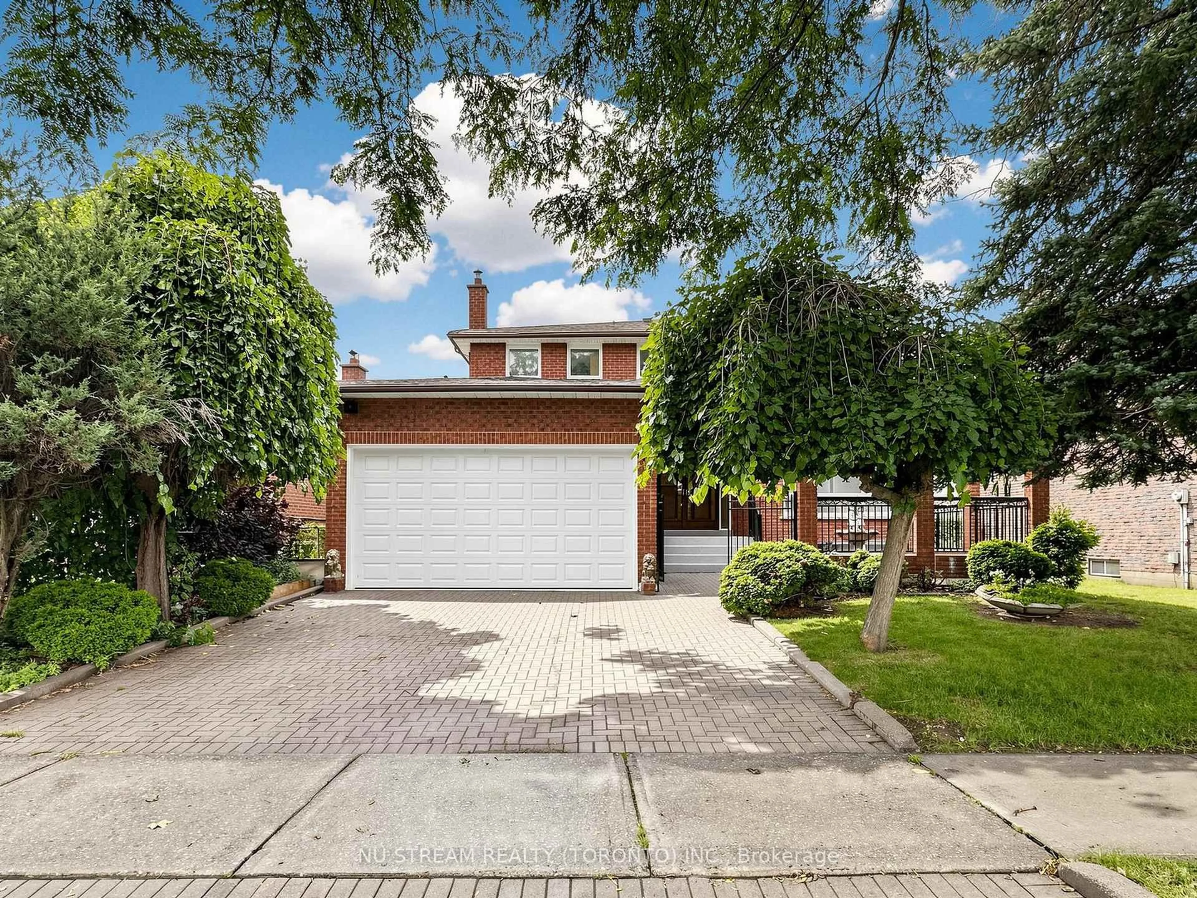 Home with brick exterior material, street for 117 Ambercroft Blvd, Toronto Ontario M1W 3K8
