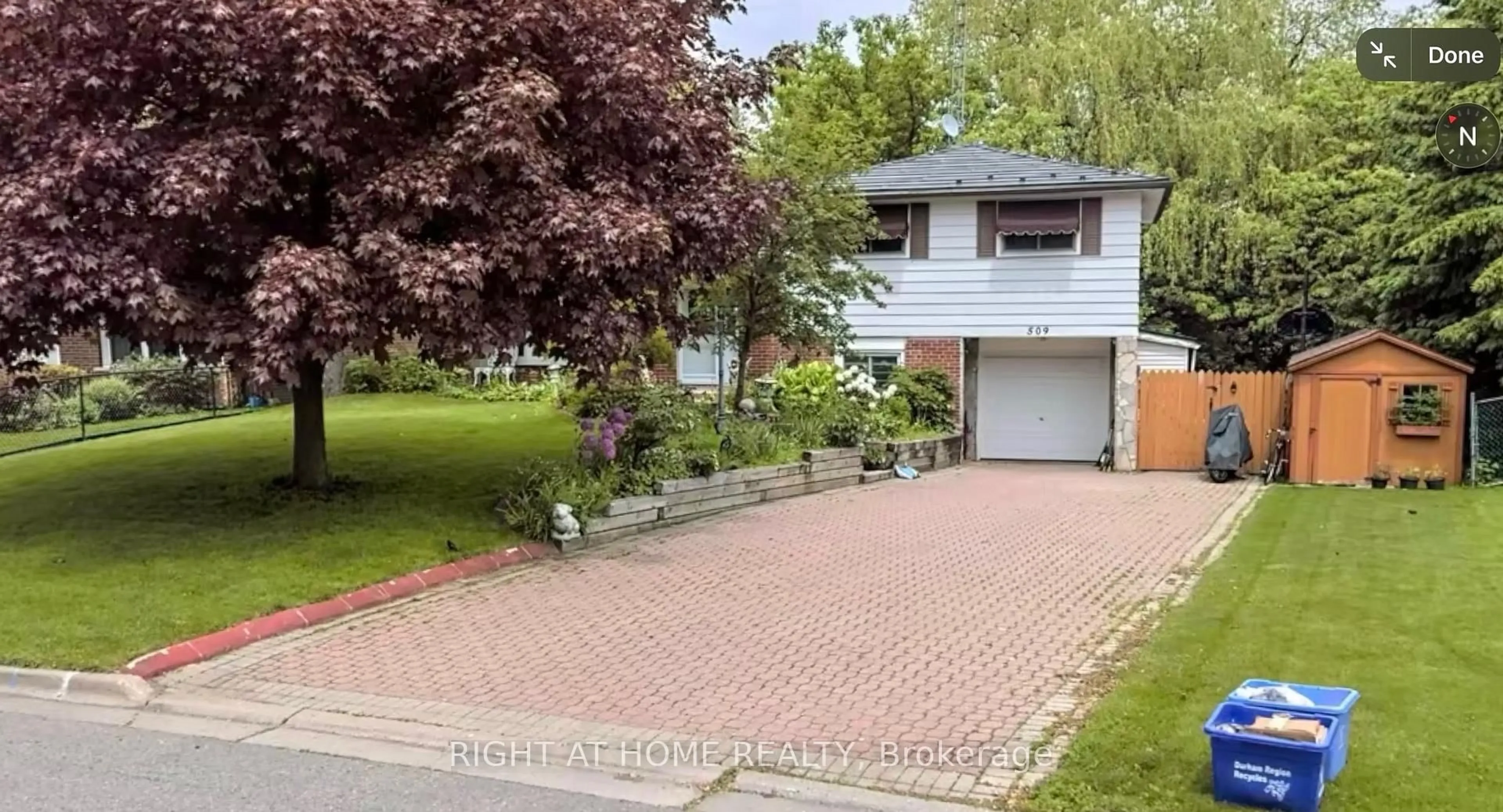 Home with brick exterior material, street for 509 Arnhem Dr, Oshawa Ontario L1G 2J2