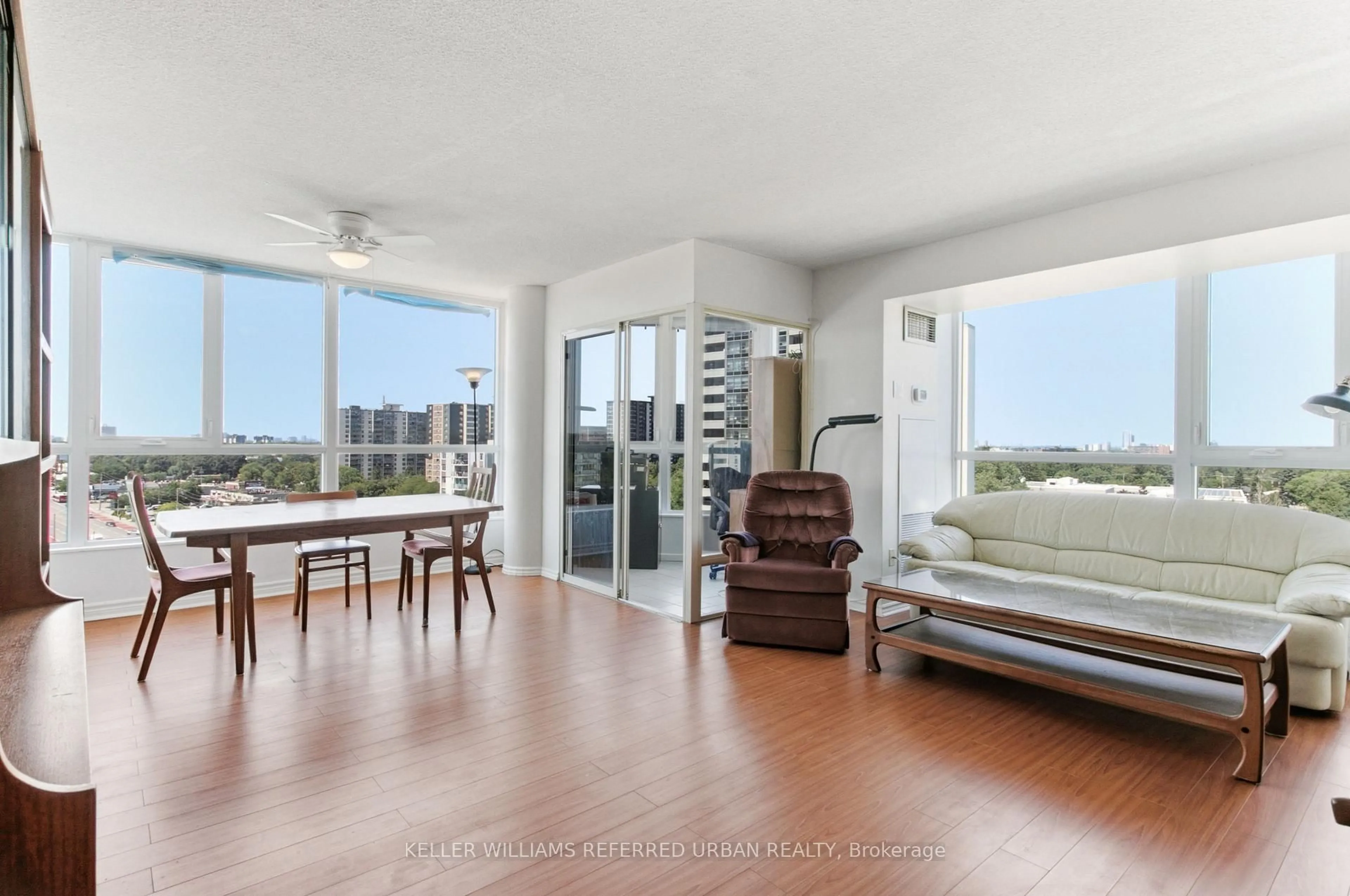 Living room with furniture, unknown for 3231 Eglinton Ave #1006B, Toronto Ontario M1J 3N5