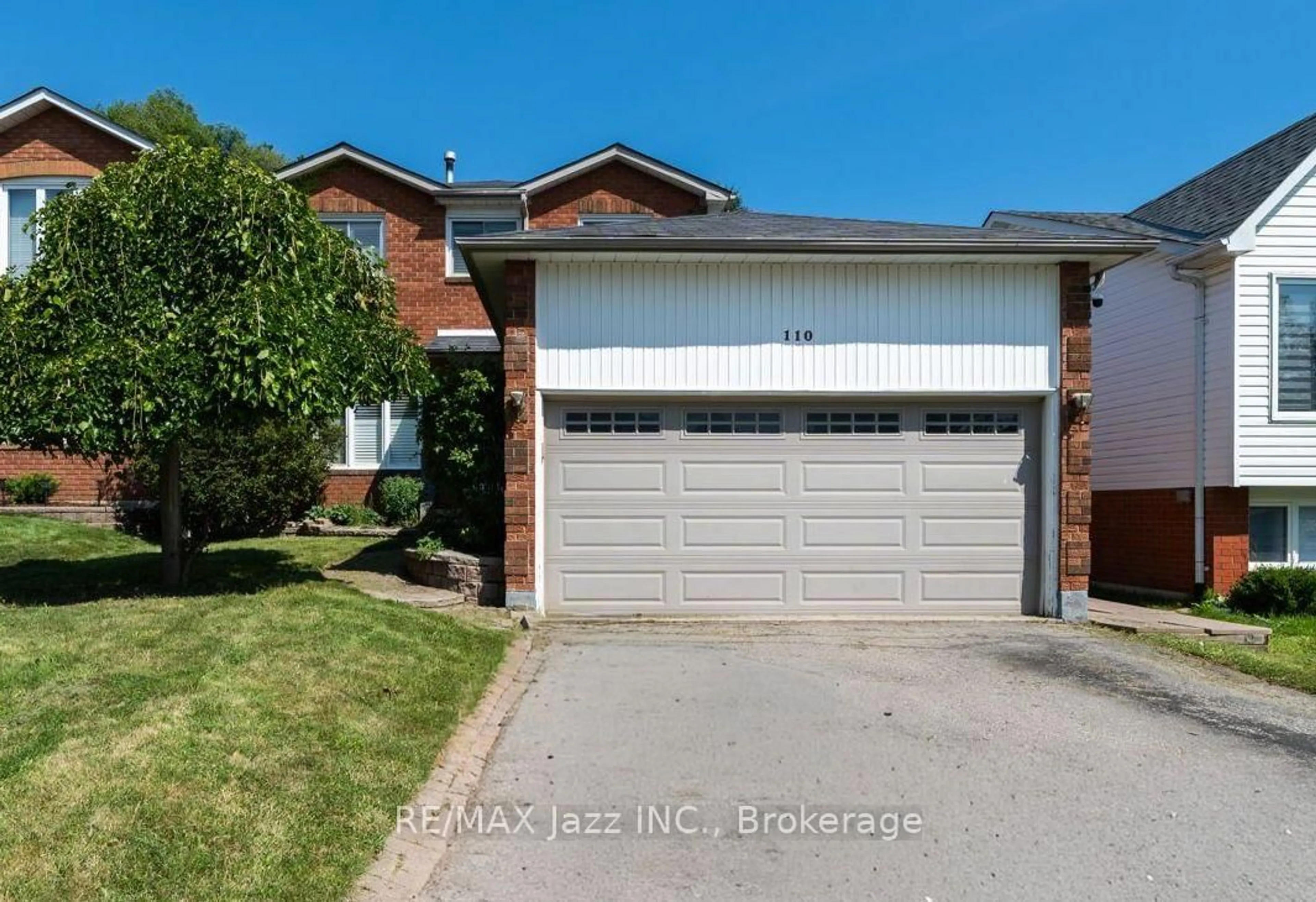Home with brick exterior material, street for 110 Freeland Ave, Clarington Ontario L1C 4V6