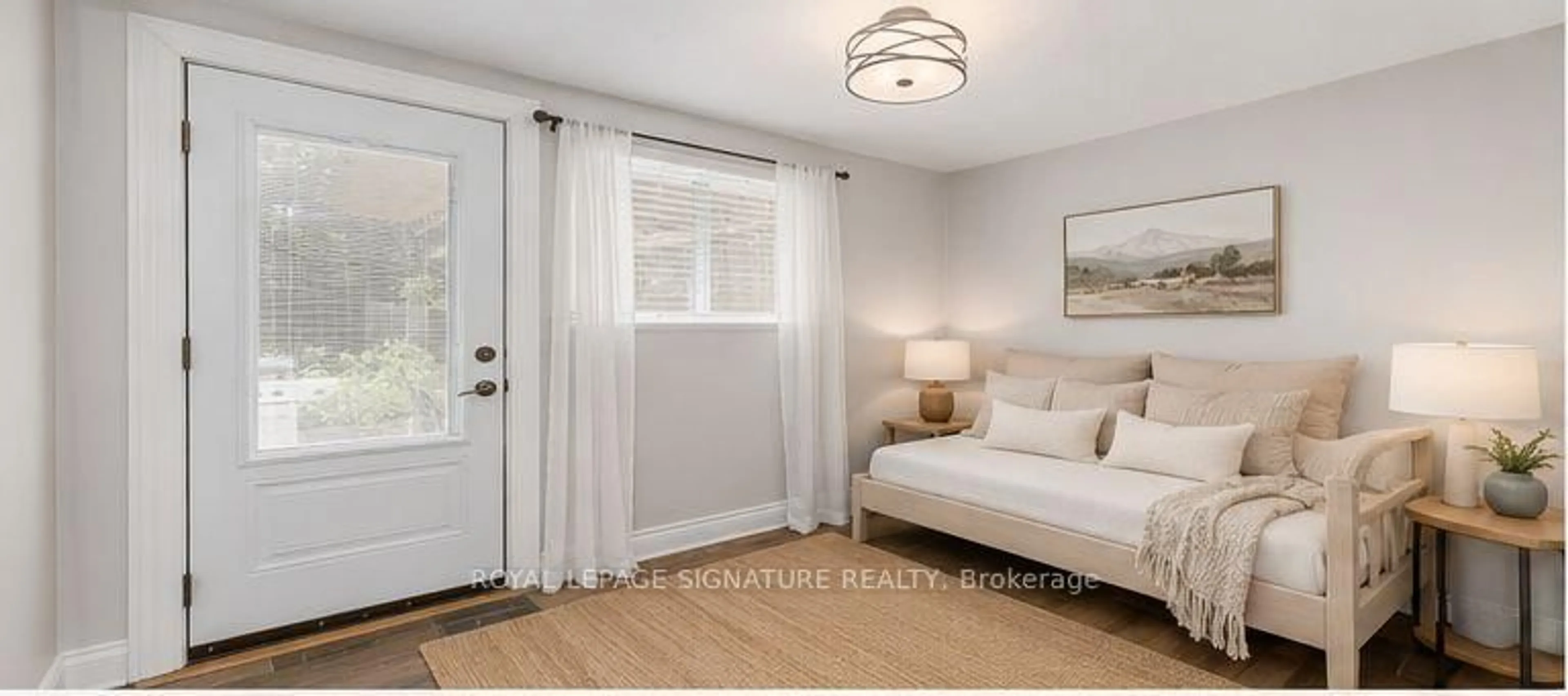 Bedroom with bed, unknown for 1133 Norman Cres, Oshawa Ontario L1H 7W9
