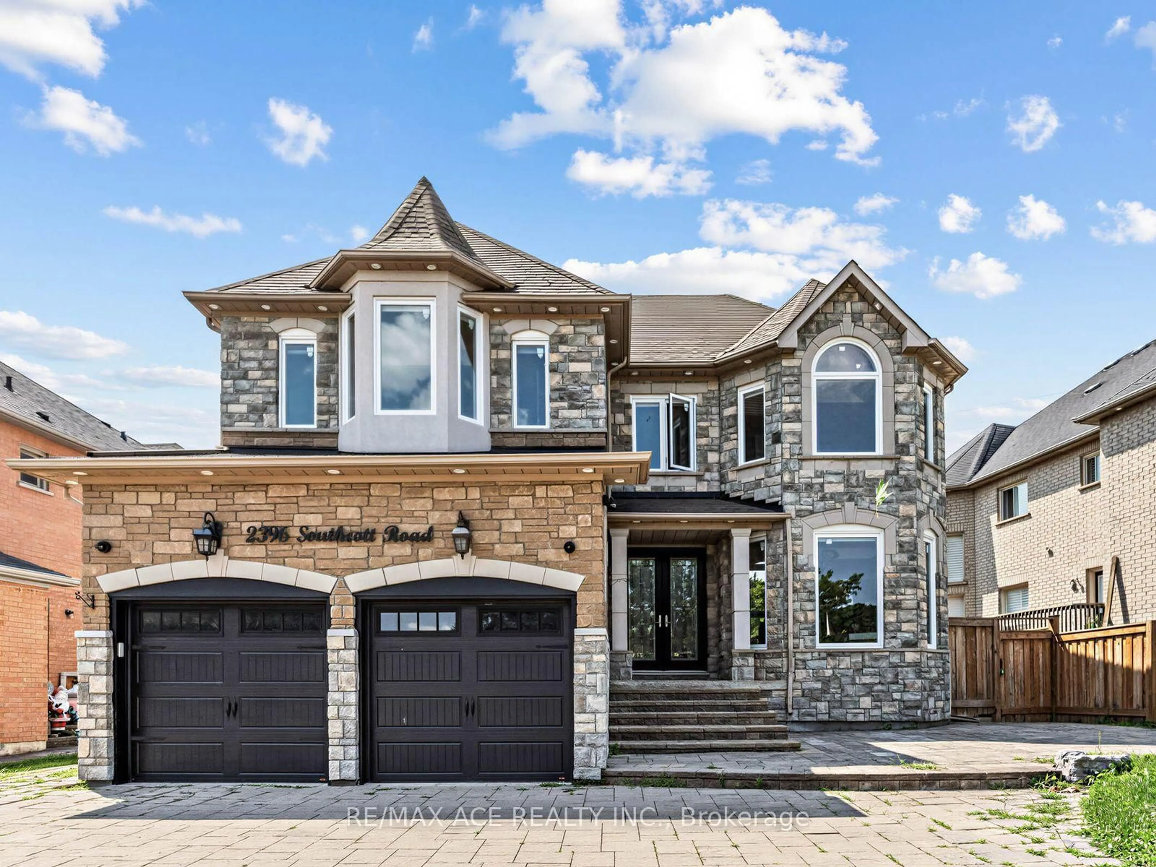 Home with brick exterior material, street for 2396 Southcott Rd, Pickering Ontario L1X 2T3