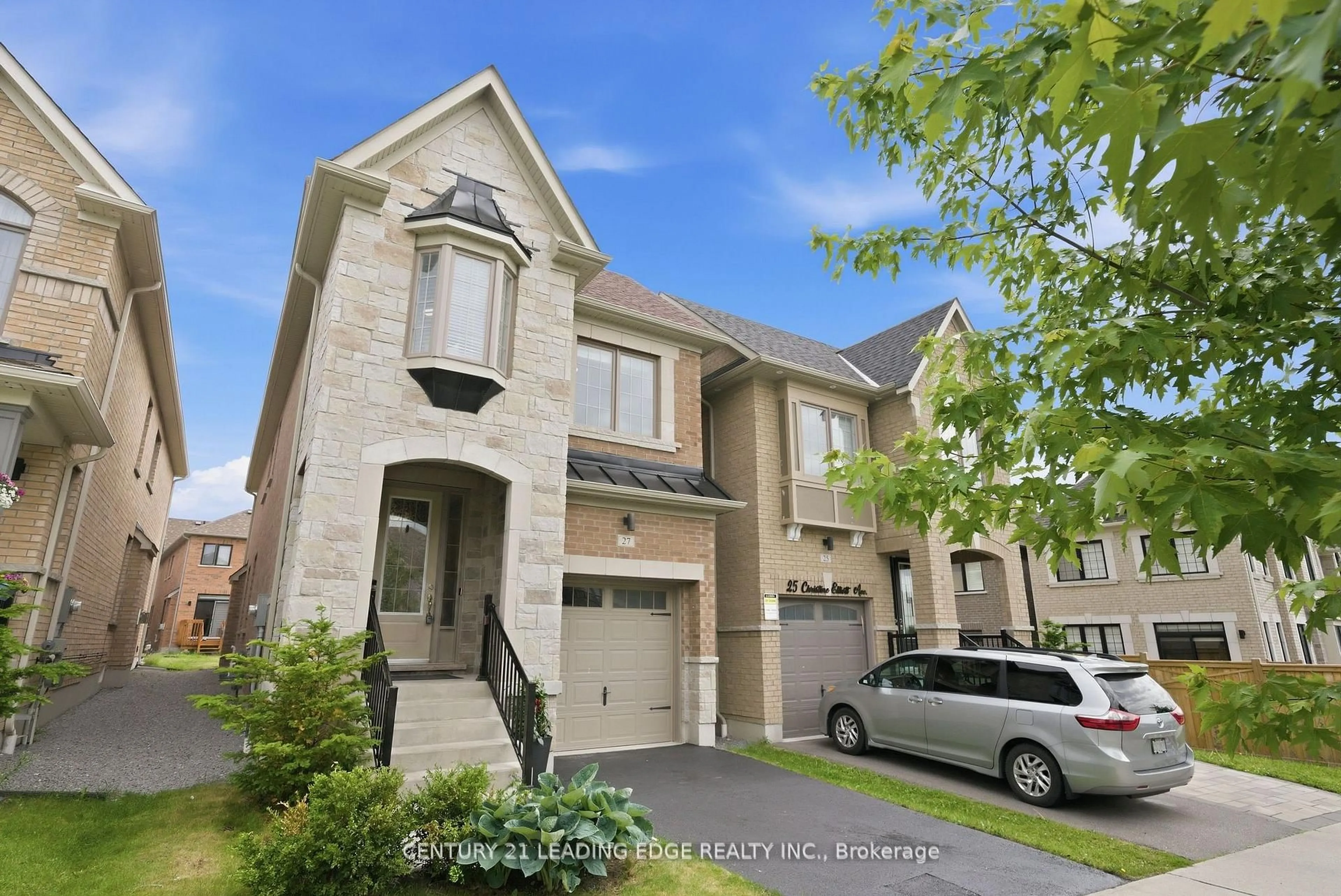 Home with brick exterior material, street for 27 Christine Elliott Ave, Whitby Ontario L1P 0B8