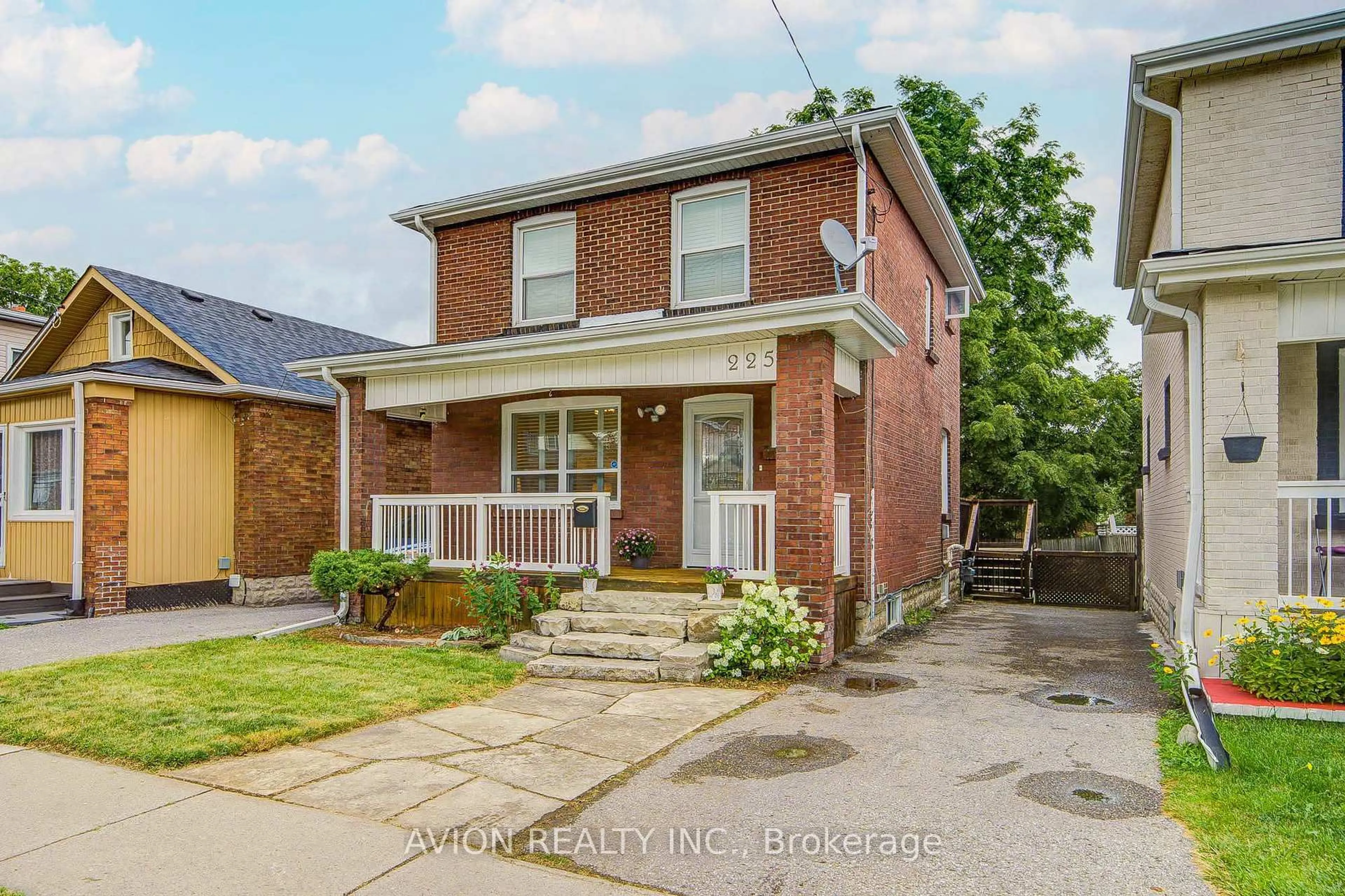 Home with brick exterior material, street for 225 Clarke St, Oshawa Ontario L1H 5G2