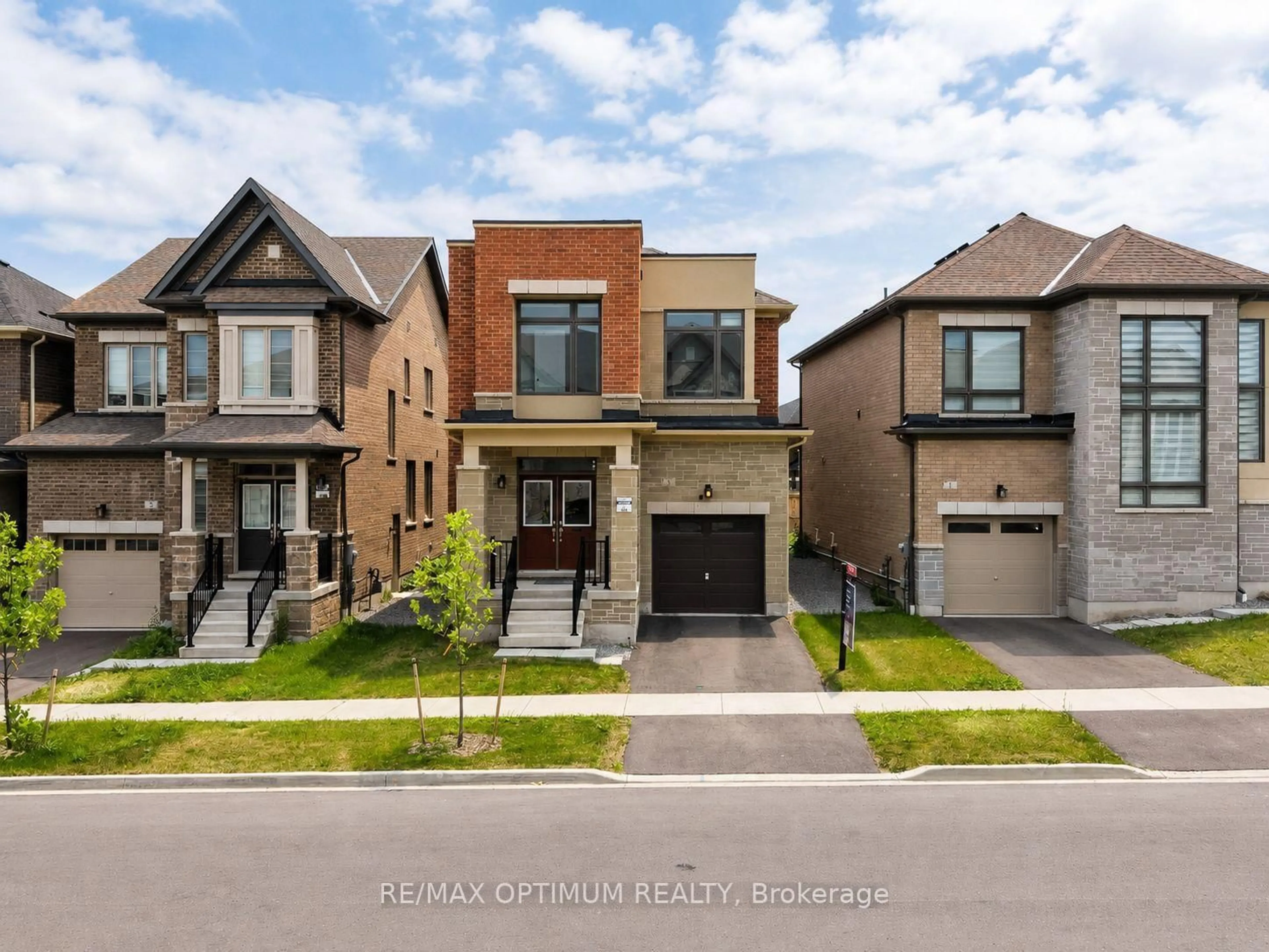Home with brick exterior material, street for 3 Armilia Pl, Whitby Ontario L1P 0N9