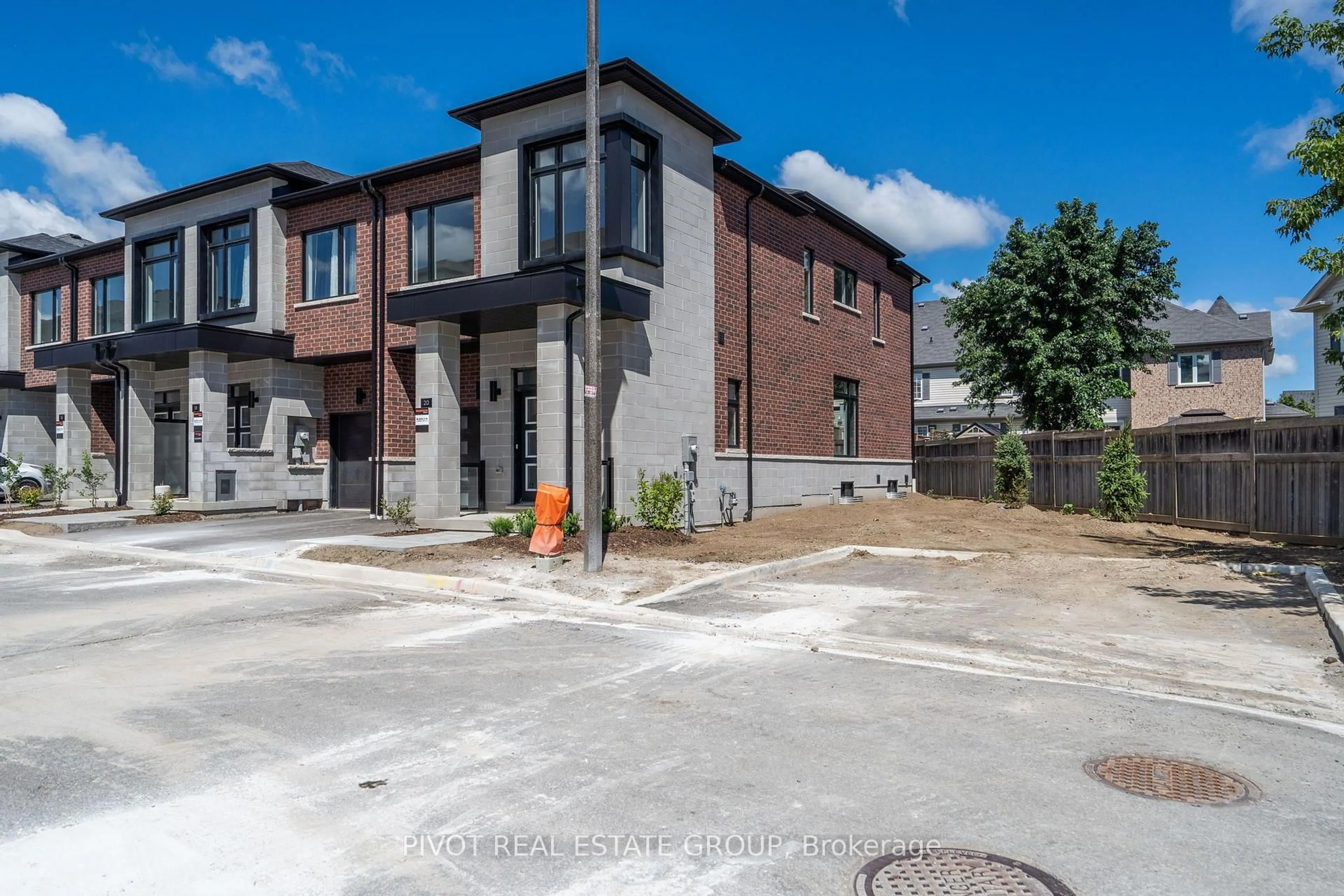 Home with brick exterior material, street for 20 Observatory Way, Whitby Ontario L1M 0M7