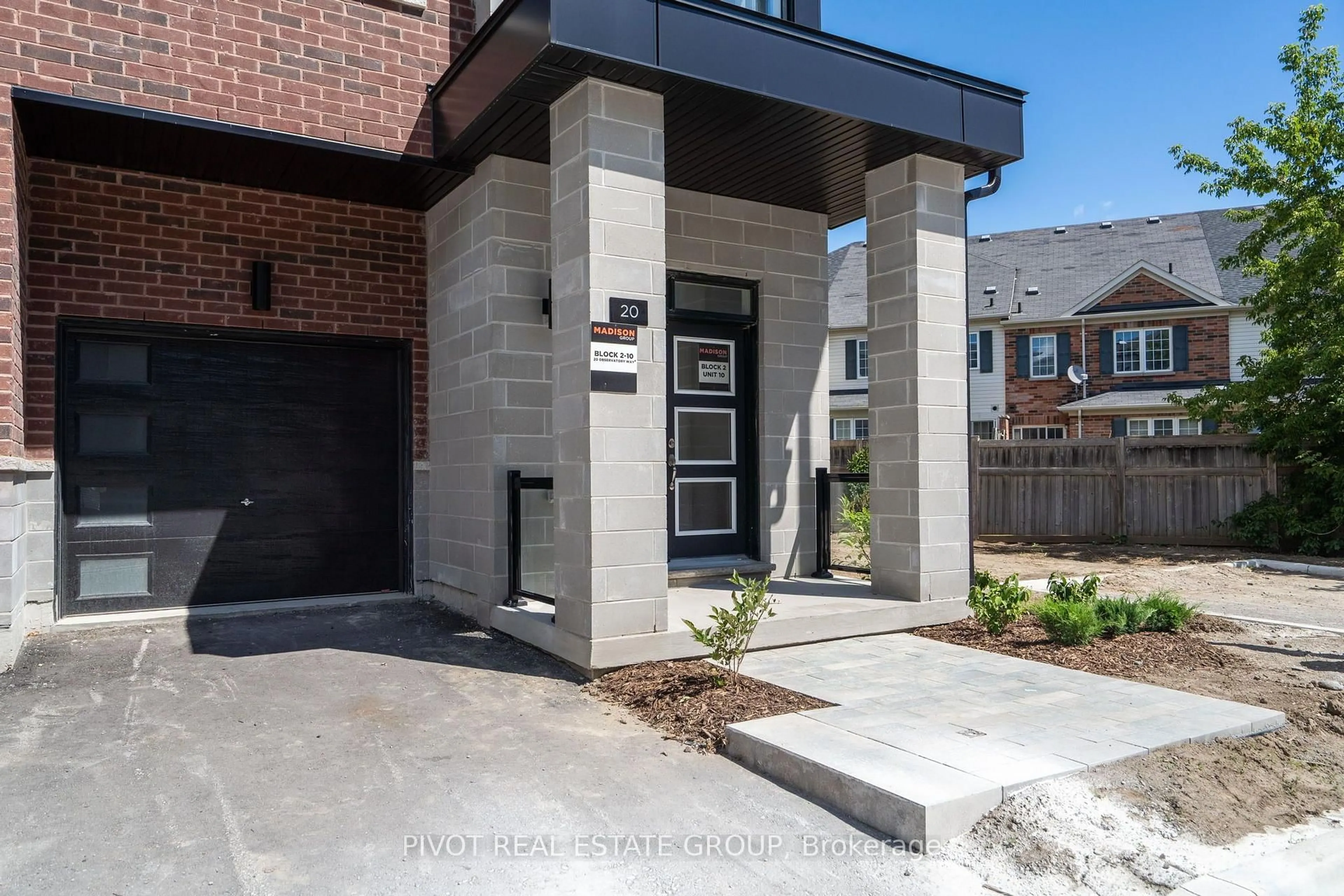Home with brick exterior material, street for 20 Observatory Way, Whitby Ontario L1M 0M7