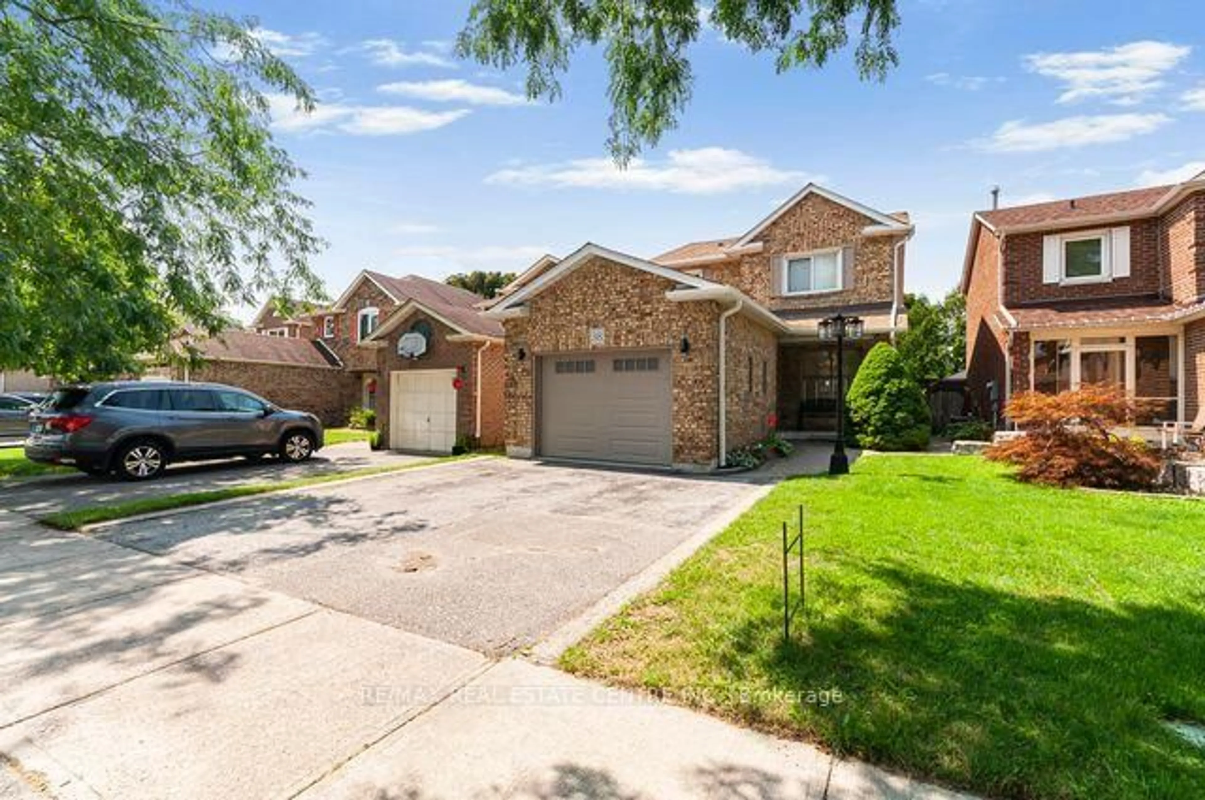 Home with brick exterior material, street for 38 Tresher Crt, Ajax Ontario L1T 2N1