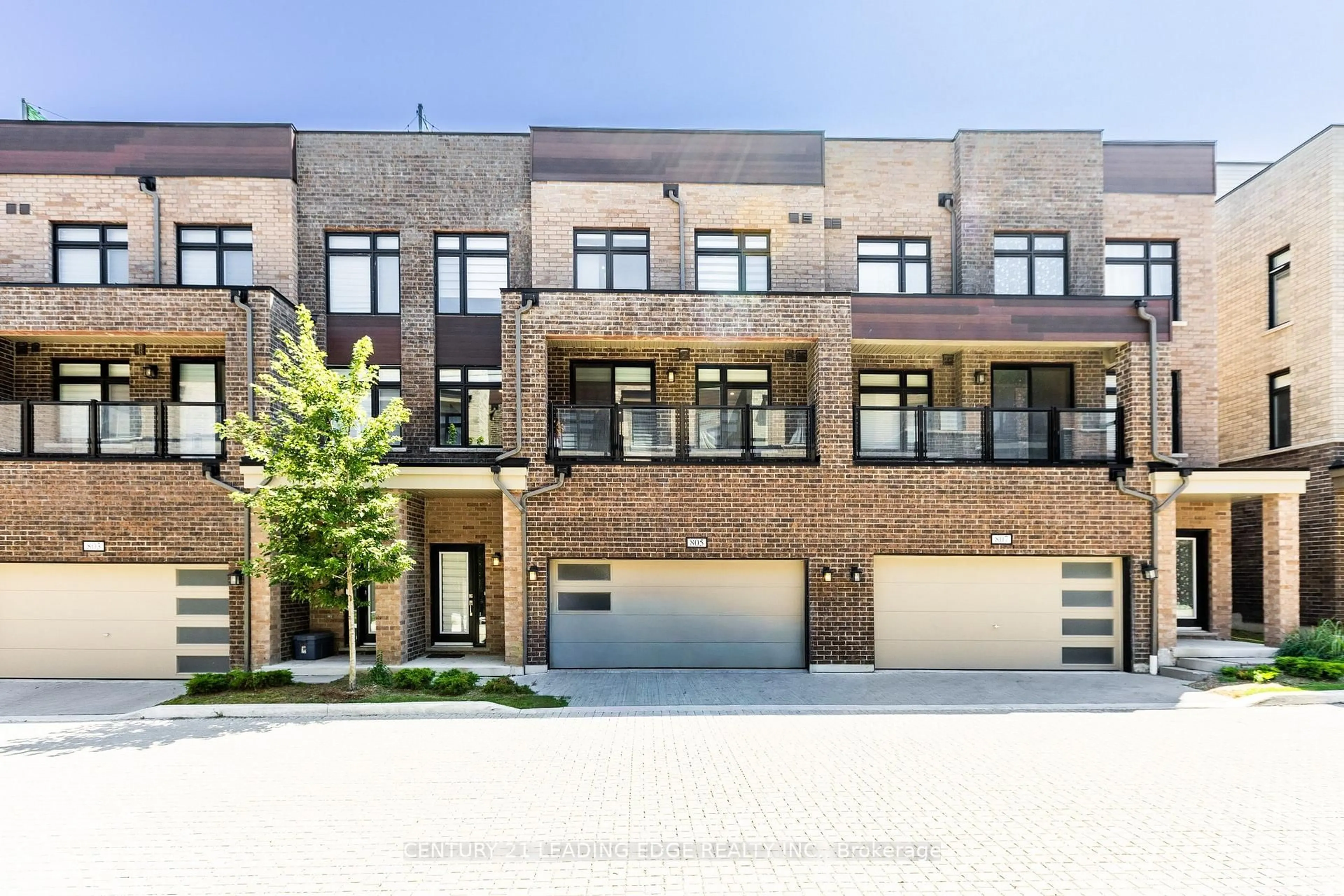 Home with brick exterior material, street for 1865 Pickering Pkwy #805, Pickering Ontario L1V 0H2