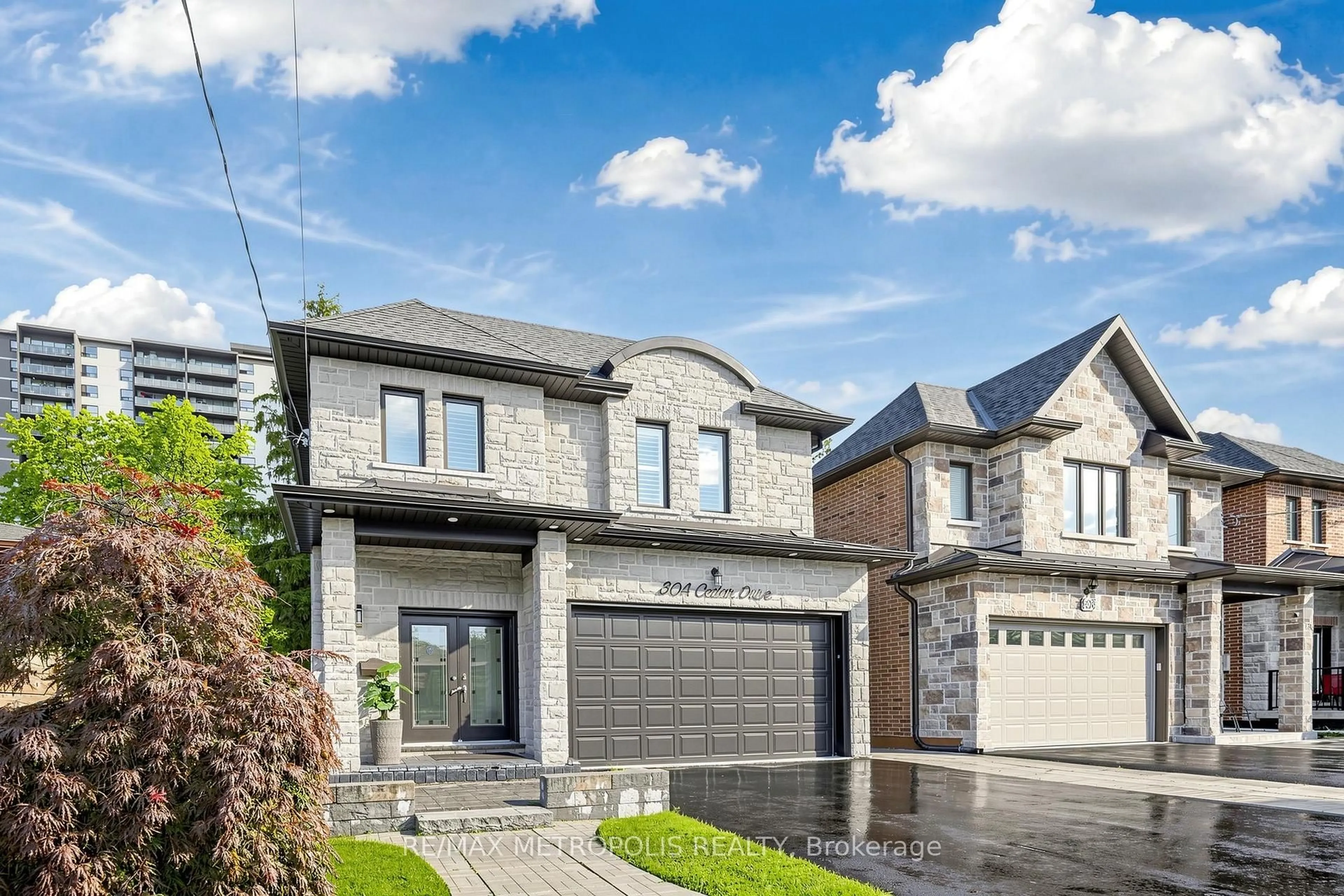 Home with brick exterior material, street for 30A Cedar Dr, Toronto Ontario M1J 3E8