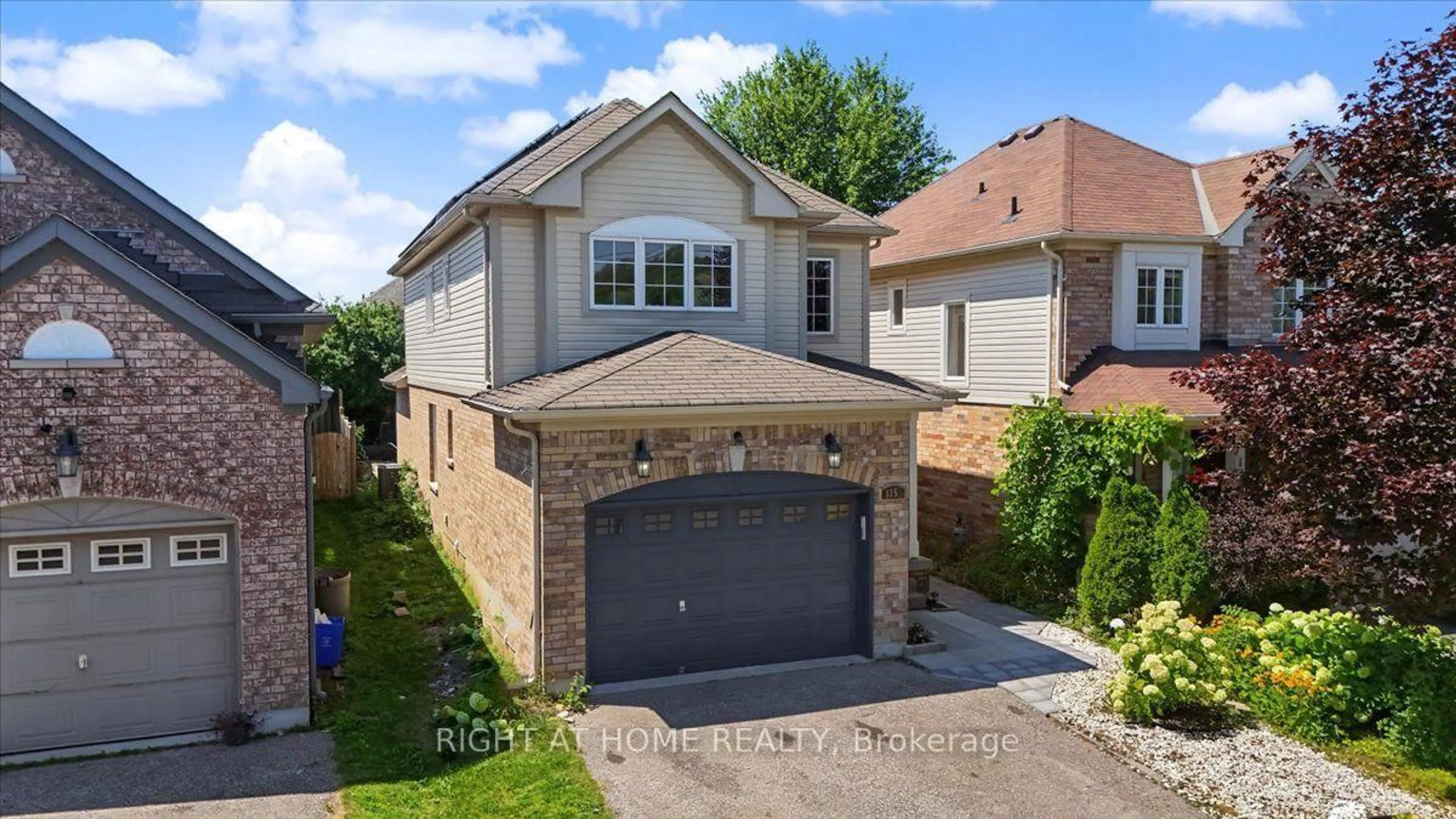 Home with brick exterior material, street for 1350 Wadebridge Cres, Oshawa Ontario L1K 3B2