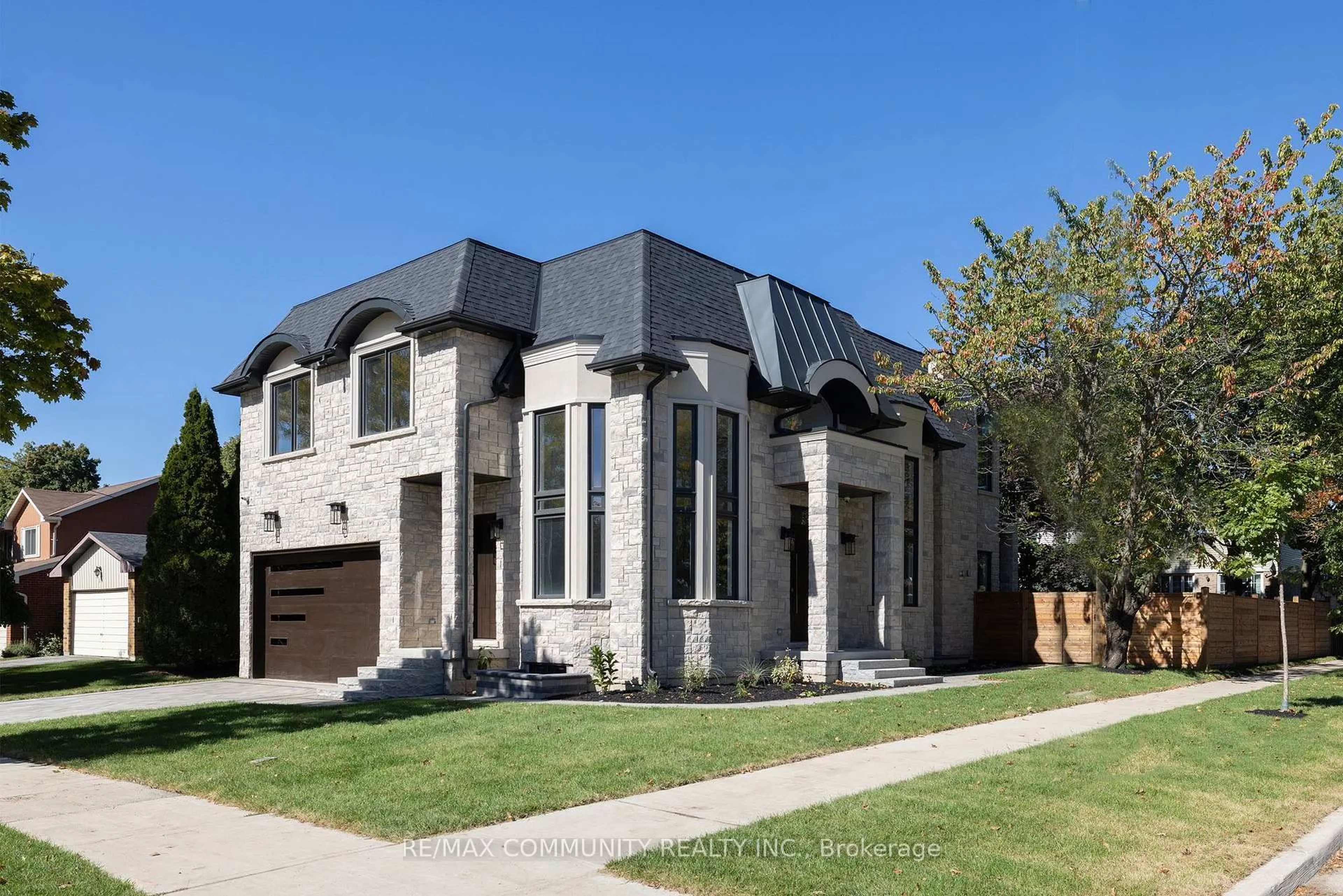 Home with brick exterior material, street for 12 Port Royal Tr, Toronto Ontario M1V 2G5