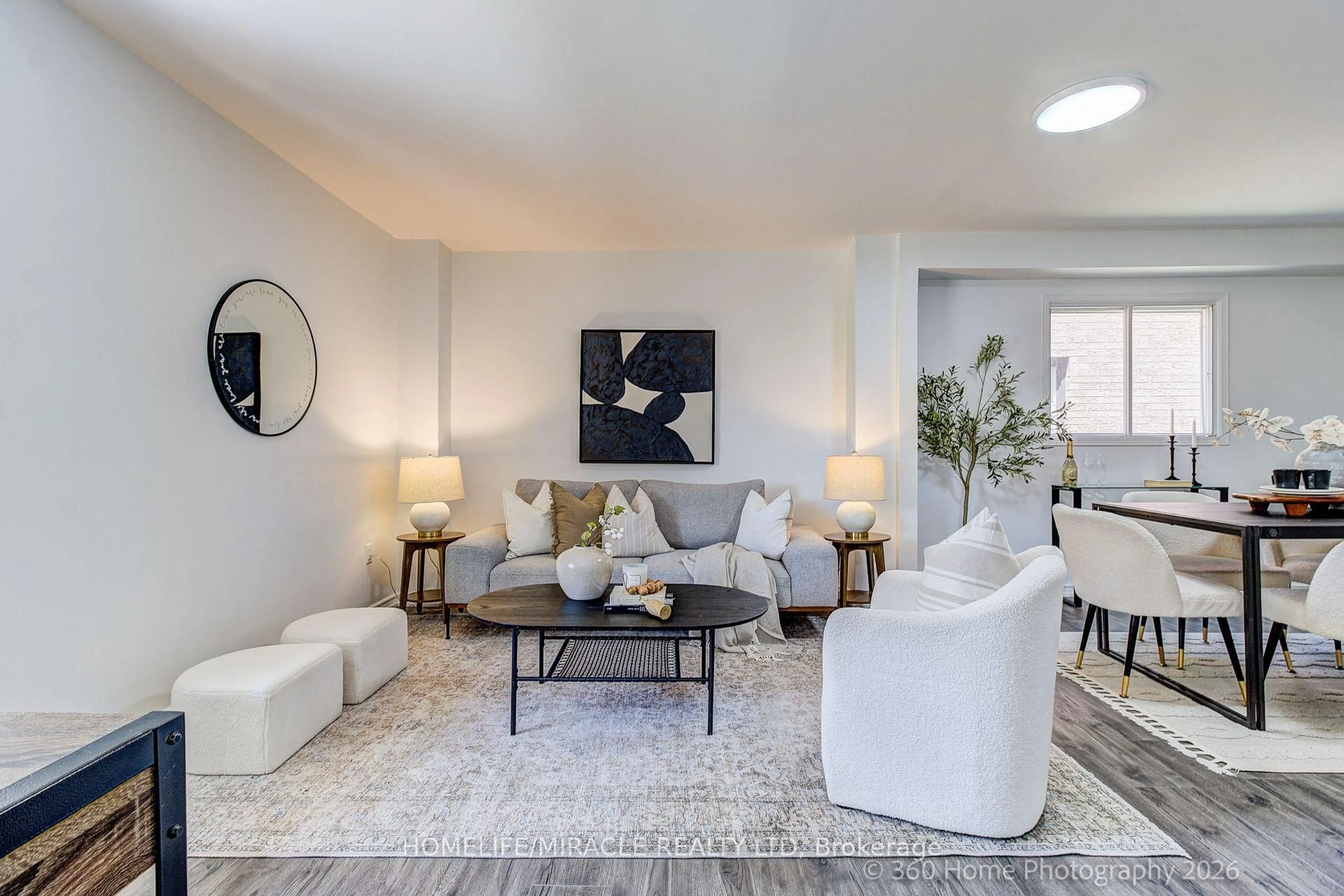 Living room with furniture, unknown for 25 Chalmers Cres, Ajax Ontario L1S 5Z5