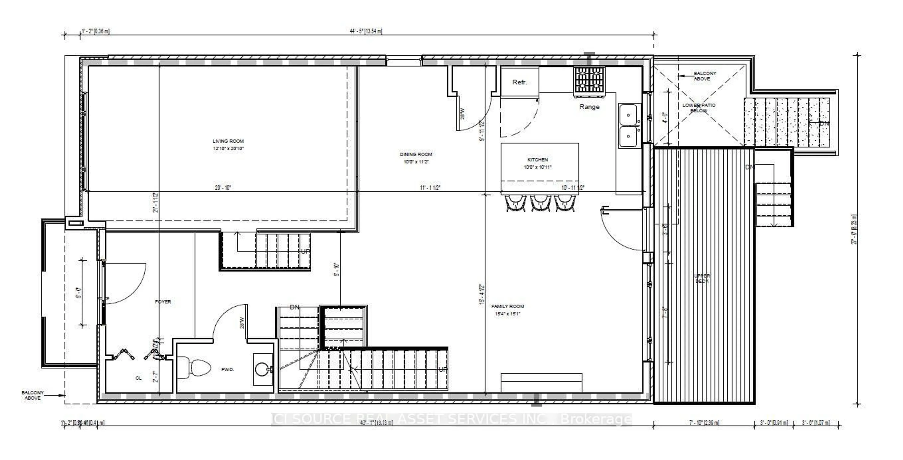 Floor plan for 21 Vanbrugh Ave, Toronto Ontario M1N 3S8