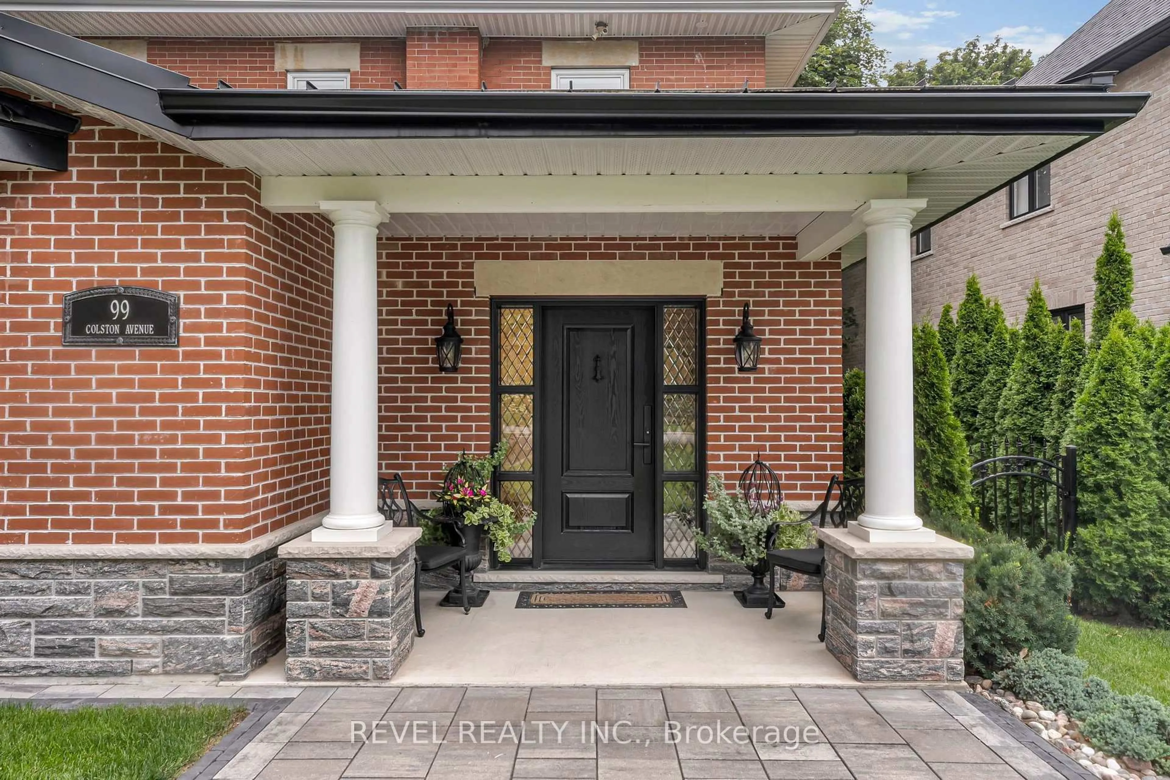 Home with brick exterior material, street for 99 Colston Ave, Whitby Ontario L1M 1C1