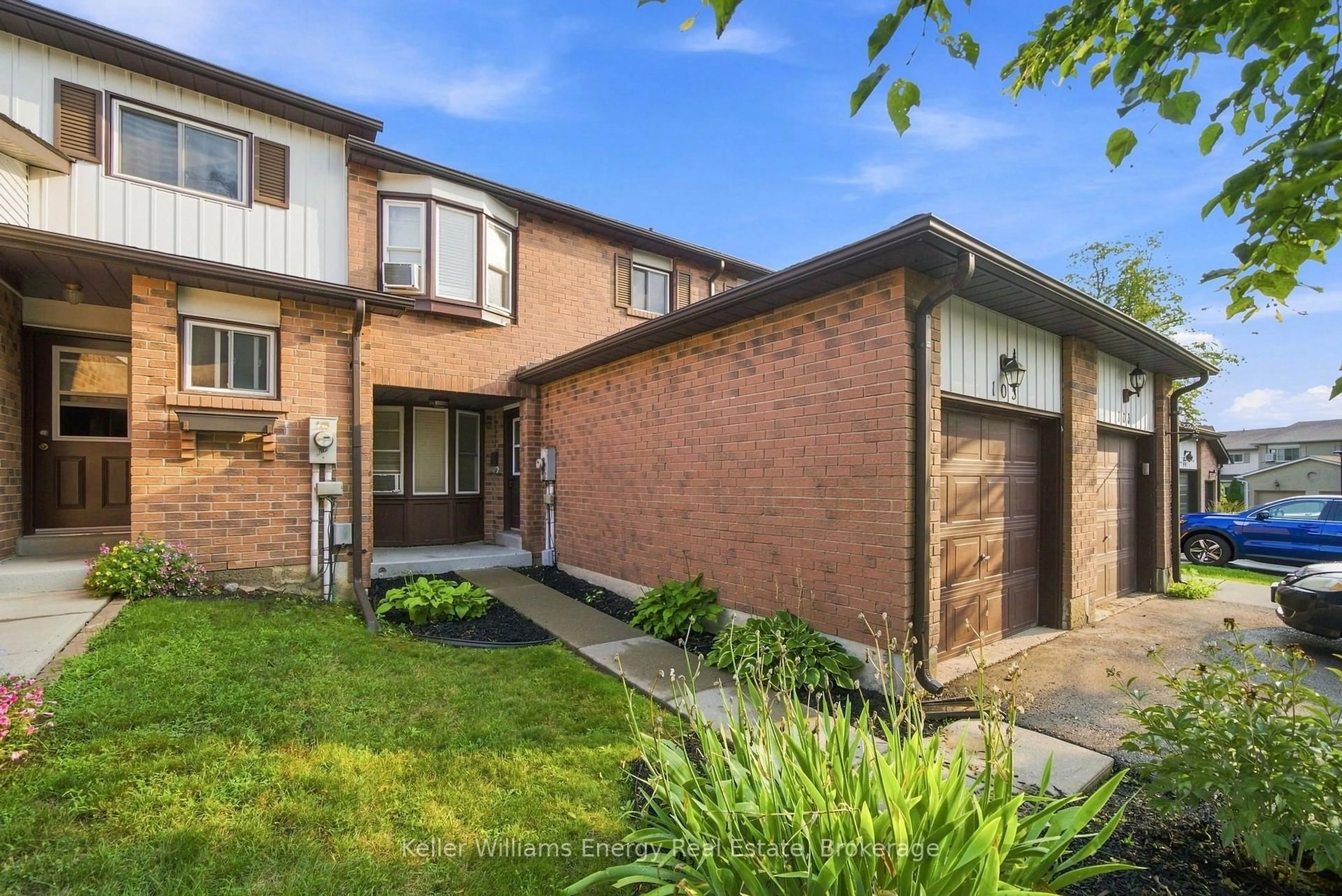 Home with brick exterior material, street for 700 Harmony Rd #105, Oshawa Ontario L1K 1S2