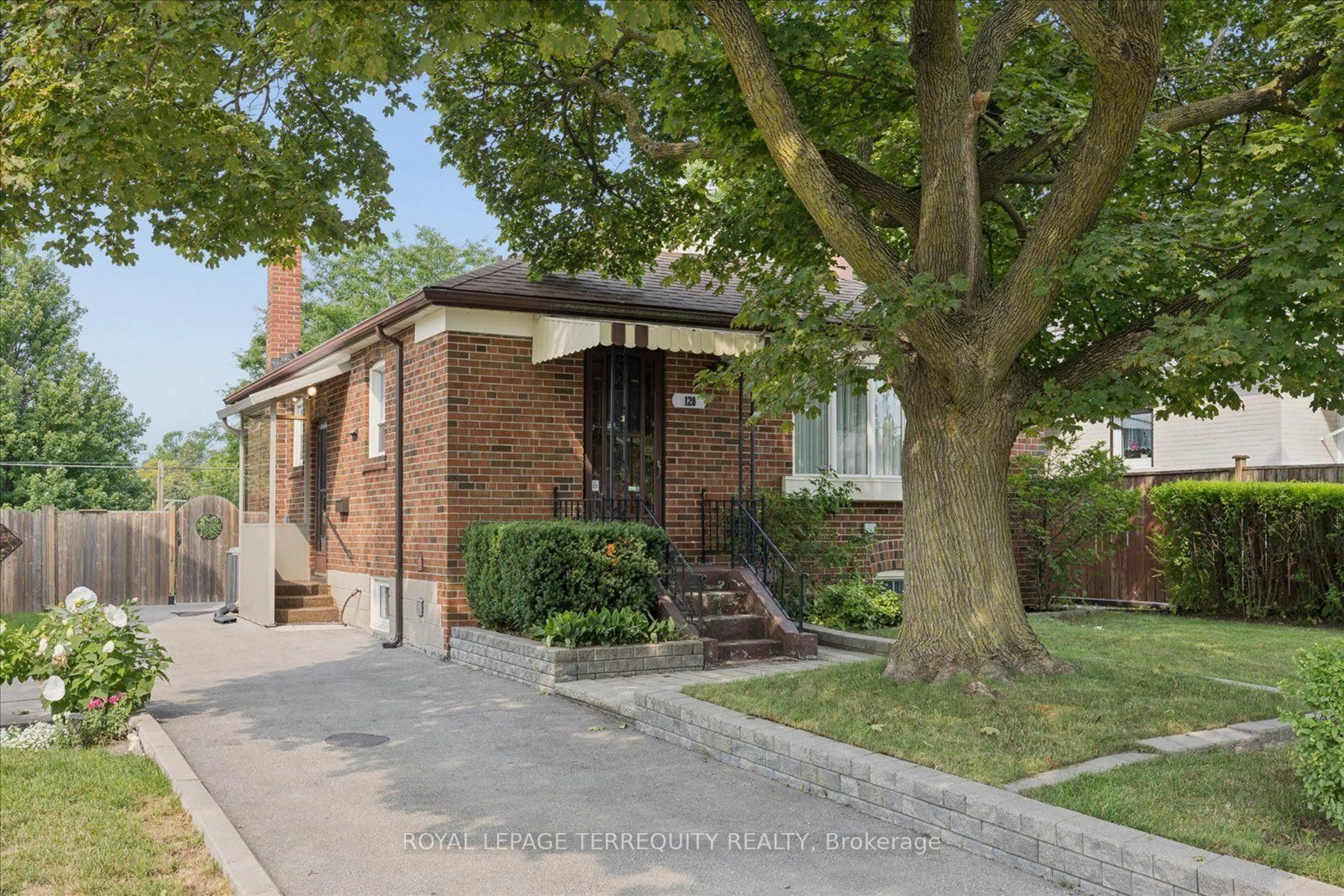 Home with brick exterior material, street for 120 Ellington Dr, Toronto Ontario M1R 3Y3