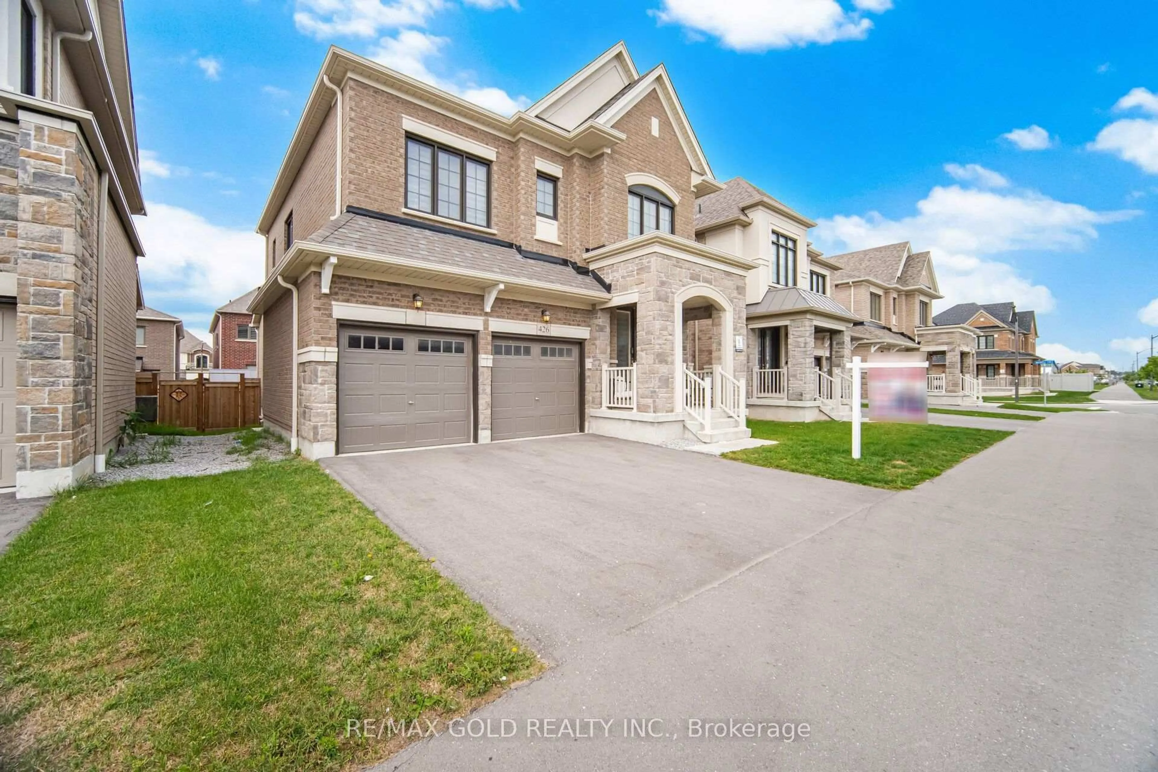Home with brick exterior material, street for 426 Coronation Rd, Whitby Ontario L1P 1Y2