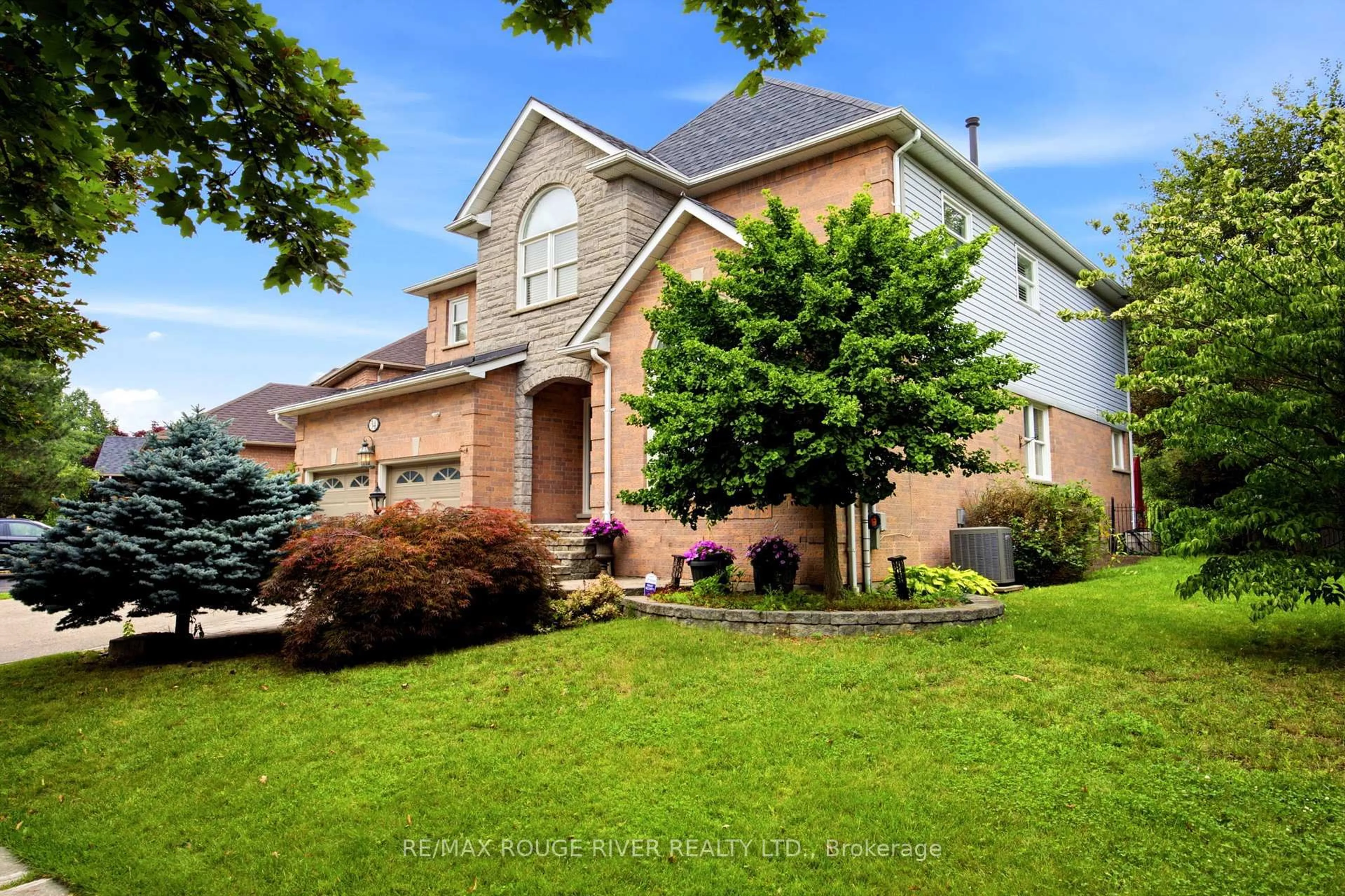 Home with brick exterior material, street for 34 Kennett Dr, Whitby Ontario L1P 1L5