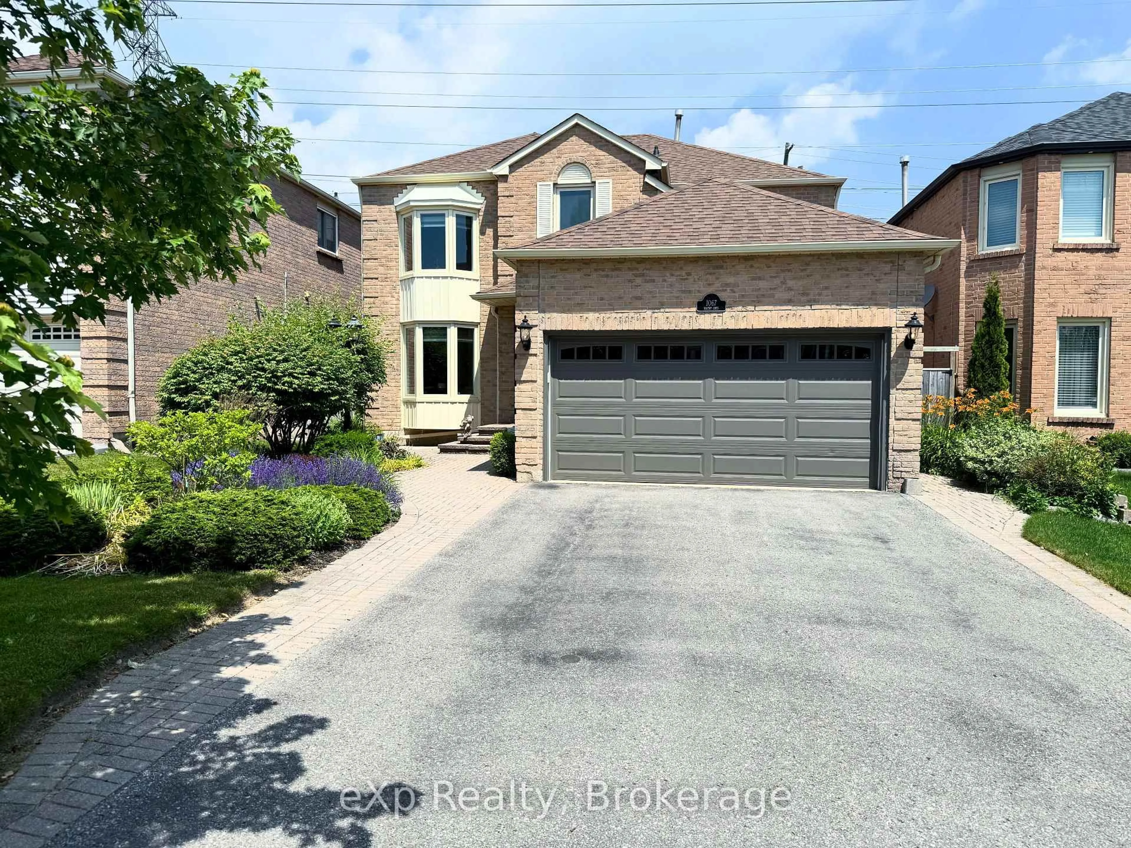 Home with brick exterior material, street for 1067 Maury Cres, Pickering Ontario L1X 1R4