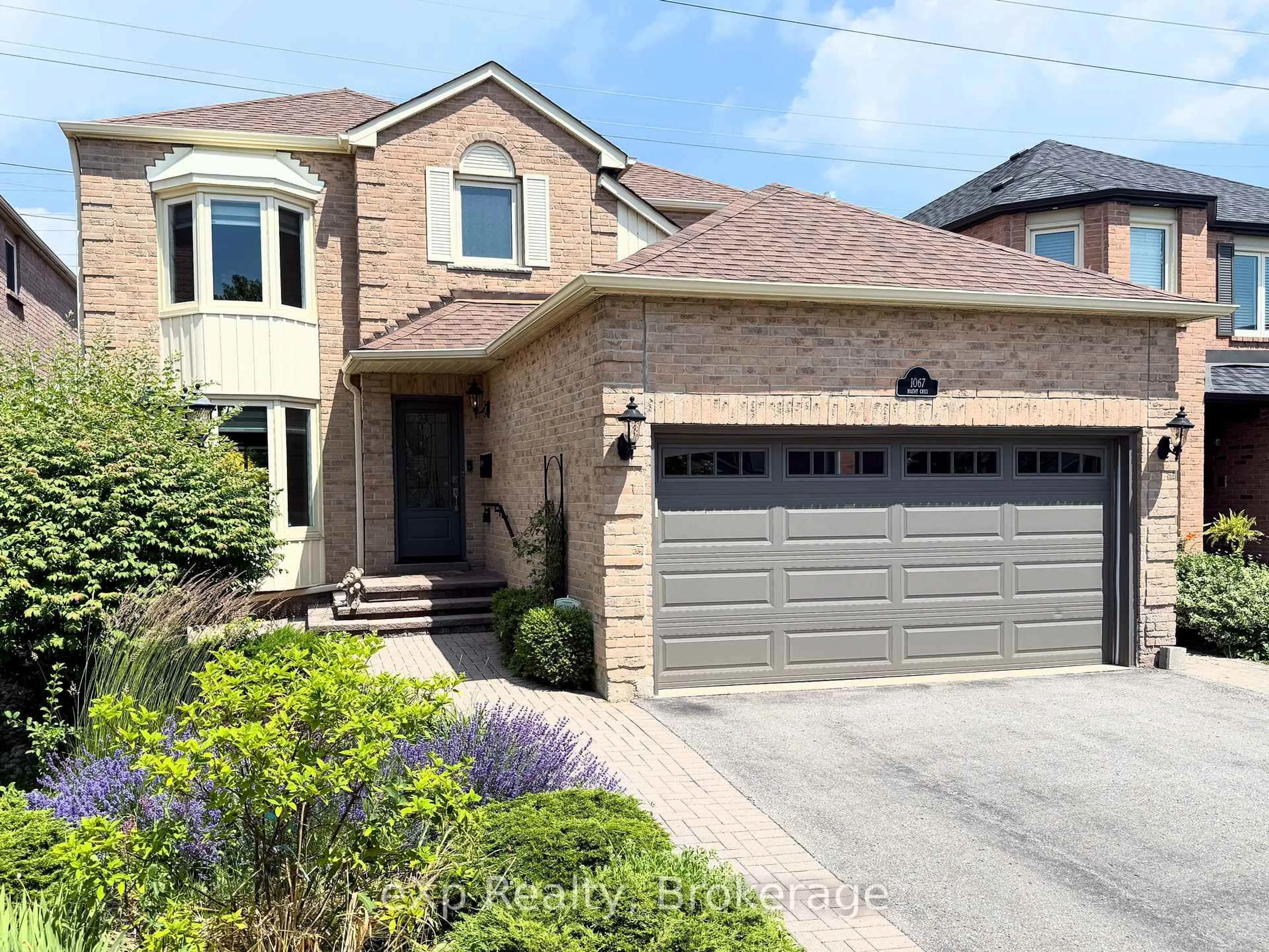 Home with brick exterior material, street for 1067 Maury Cres, Pickering Ontario L1X 1R4