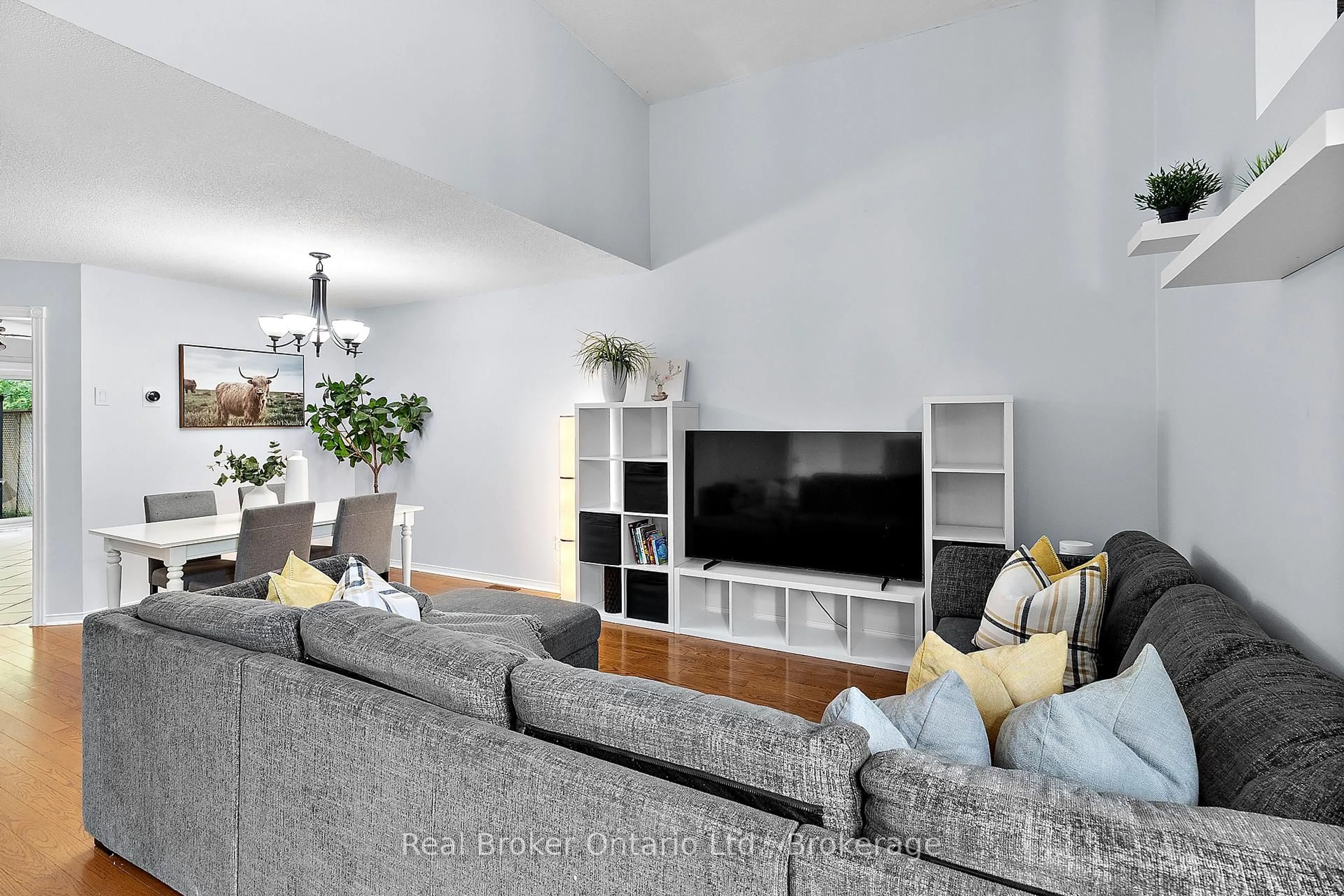 Living room with furniture, unknown for 47 Willey Dr, Clarington Ontario L1C 4Z6