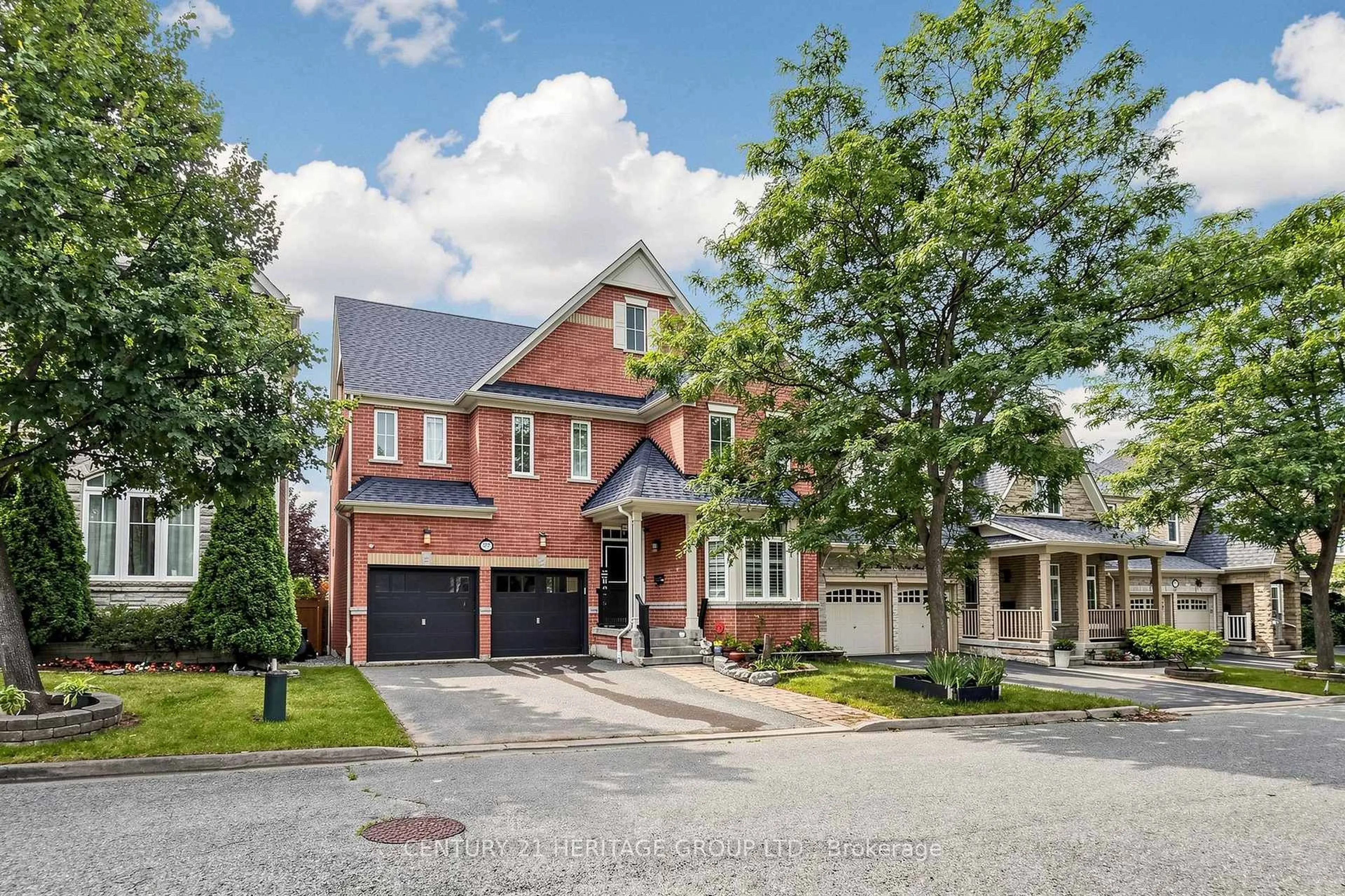 Home with brick exterior material, street for 27 Byram Downs St, Ajax Ontario L1Z 1P9