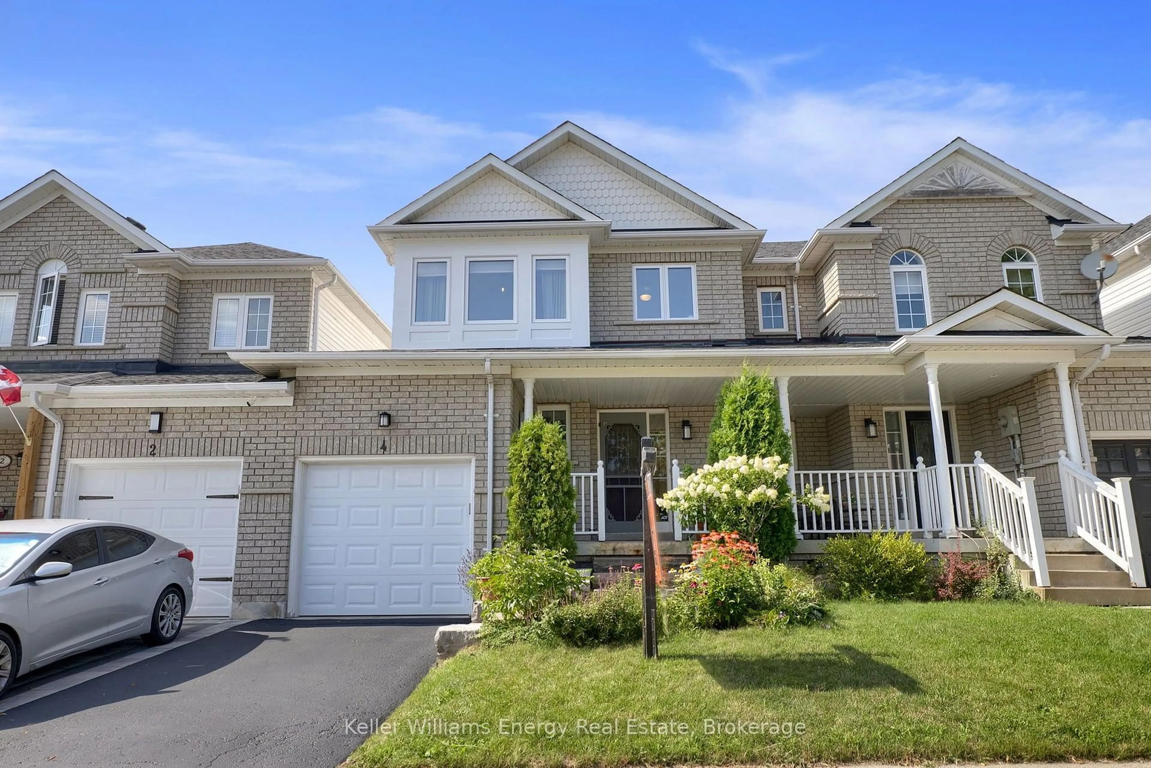Home with brick exterior material, street for 4 Primeau Ave, Whitby Ontario L1M 2B7