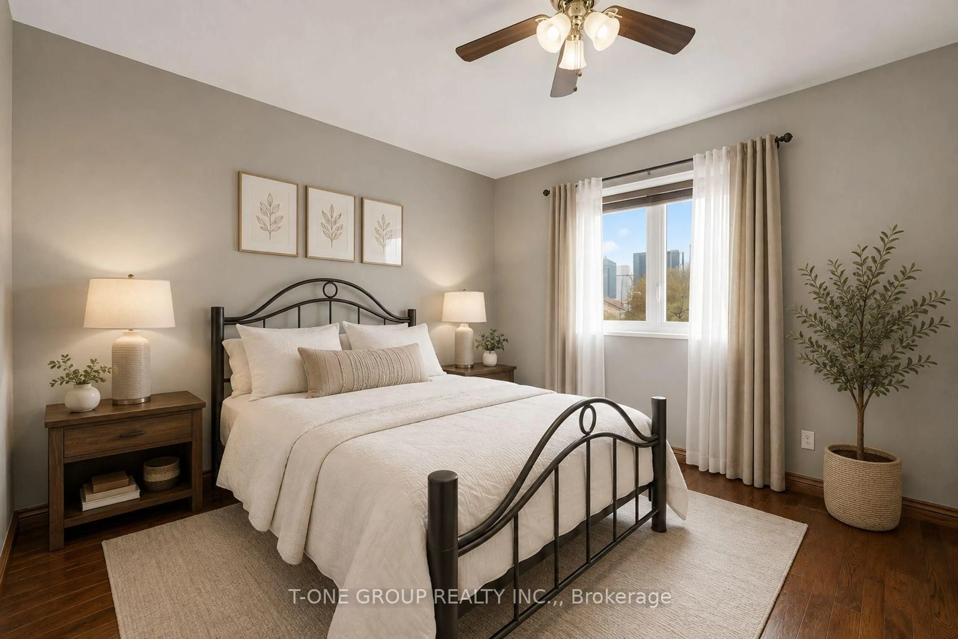 Bedroom with bed, unknown for 41 Madelaine Ave, Toronto Ontario M1L 2X6