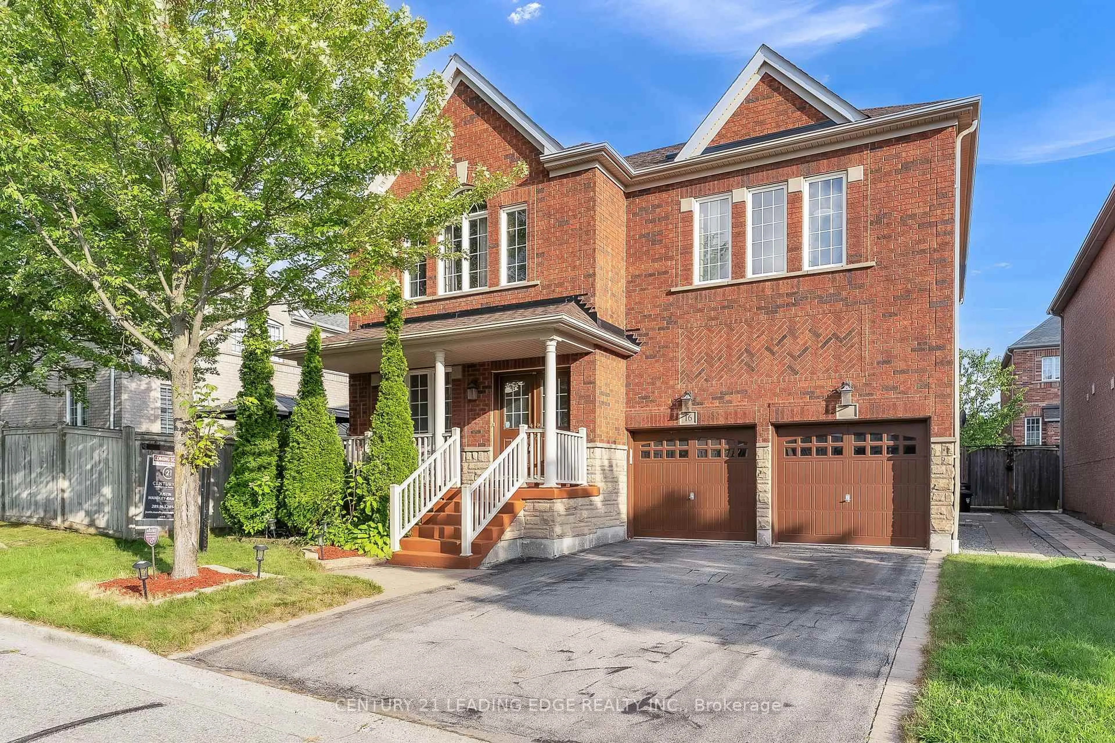 Home with brick exterior material, street for 16 Bicknell Crt, Ajax Ontario L1T 0G3