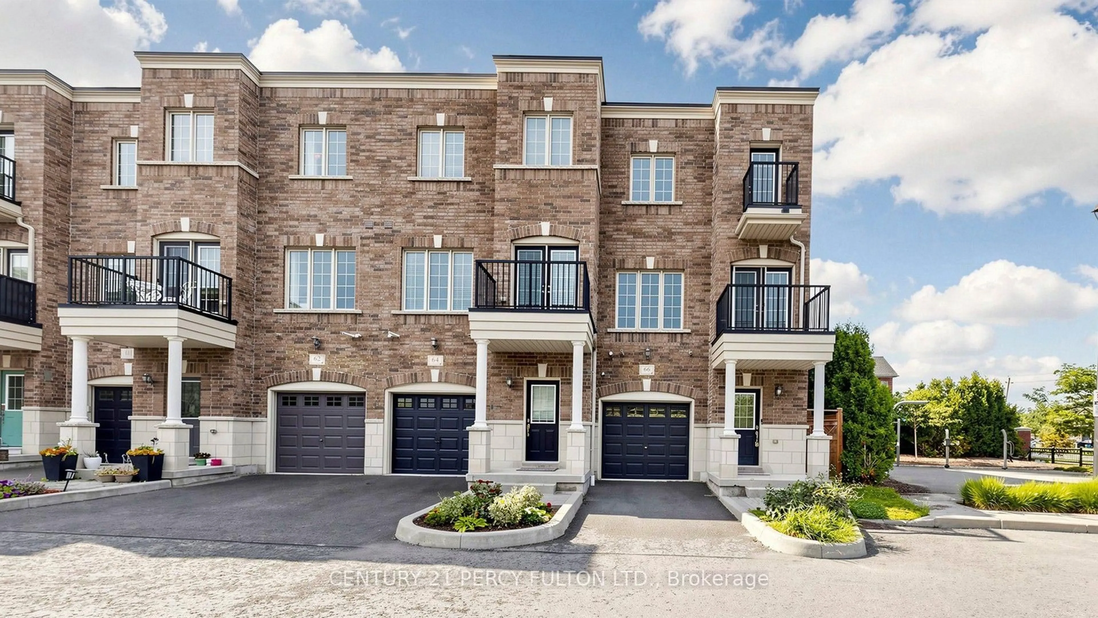 Home with brick exterior material, street for 64 Ferris Sq, Clarington Ontario L1E 0J2