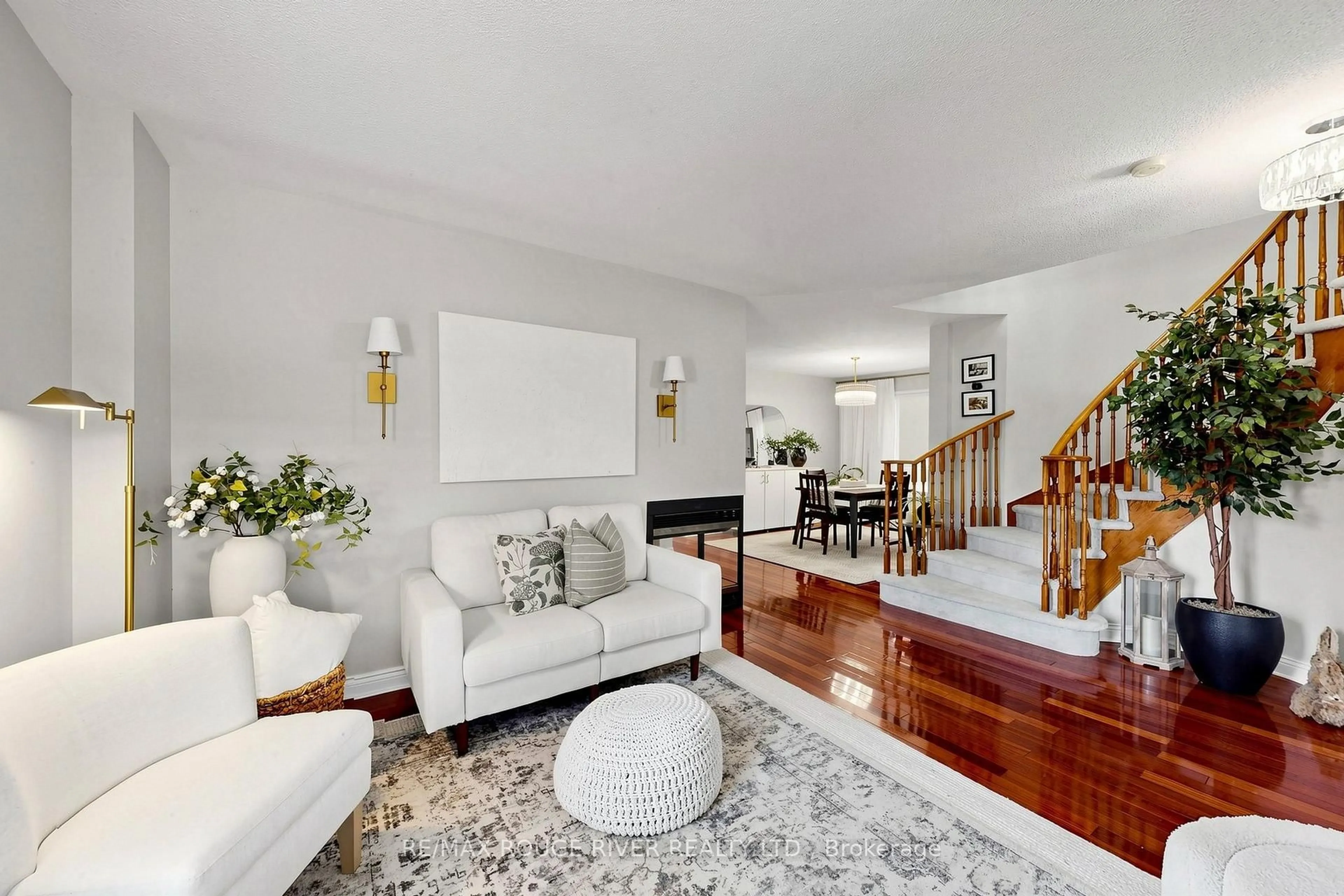 Living room with furniture, unknown for 66 Tidewater Cres, Whitby Ontario L1P 1M3