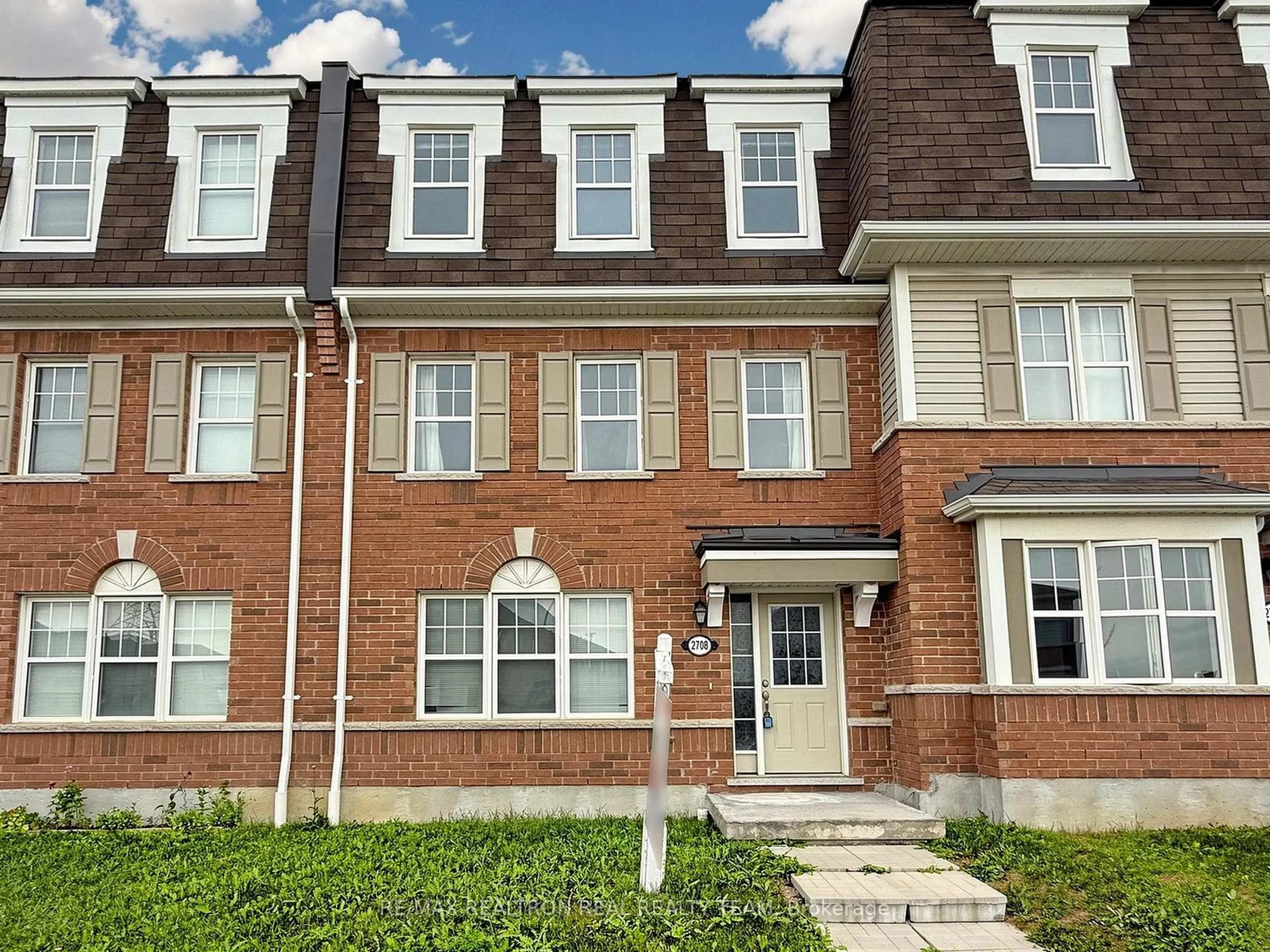 Home with brick exterior material, street for 2708 Burkholder Dr, Pickering Ontario L1X 0G2