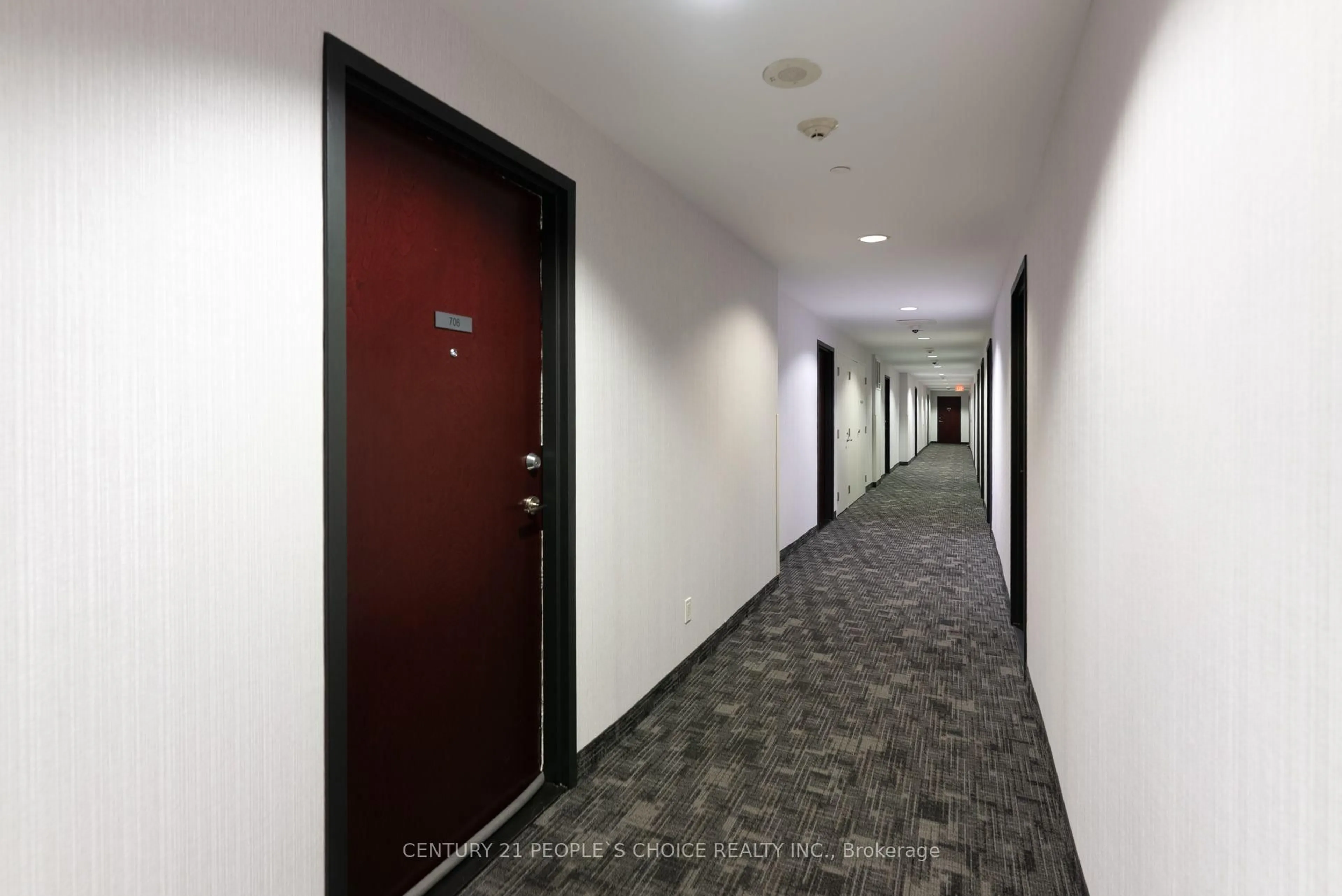 Indoor foyer for 1328 Birchmount Rd ##706, Toronto Ontario M1R 0B6