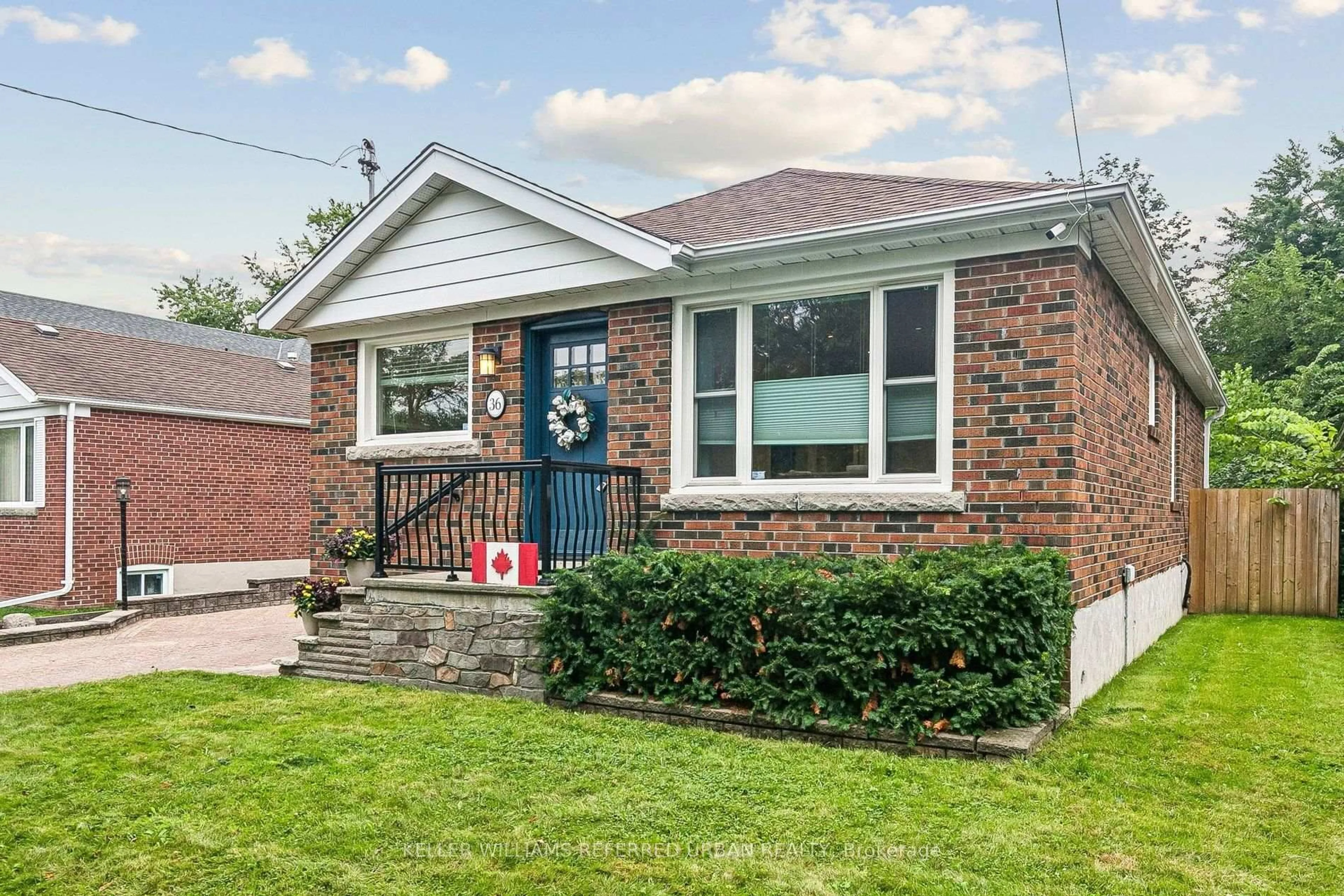 Home with brick exterior material, street for 36 Vernadale Cres, Toronto Ontario M1L 3M4