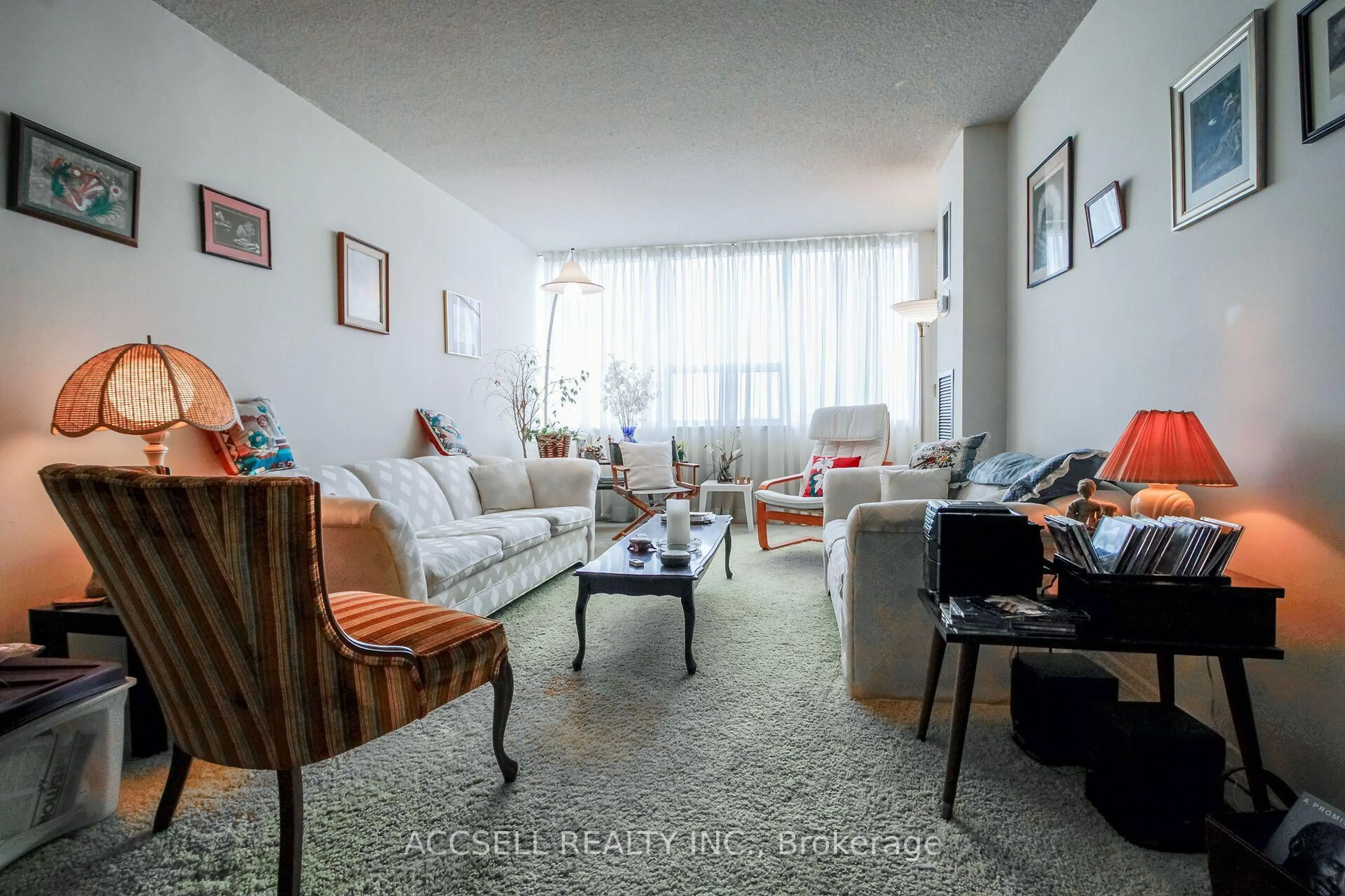Living room with furniture, unknown for 45 silver springs Blvd, Toronto Ontario M1V 1R2