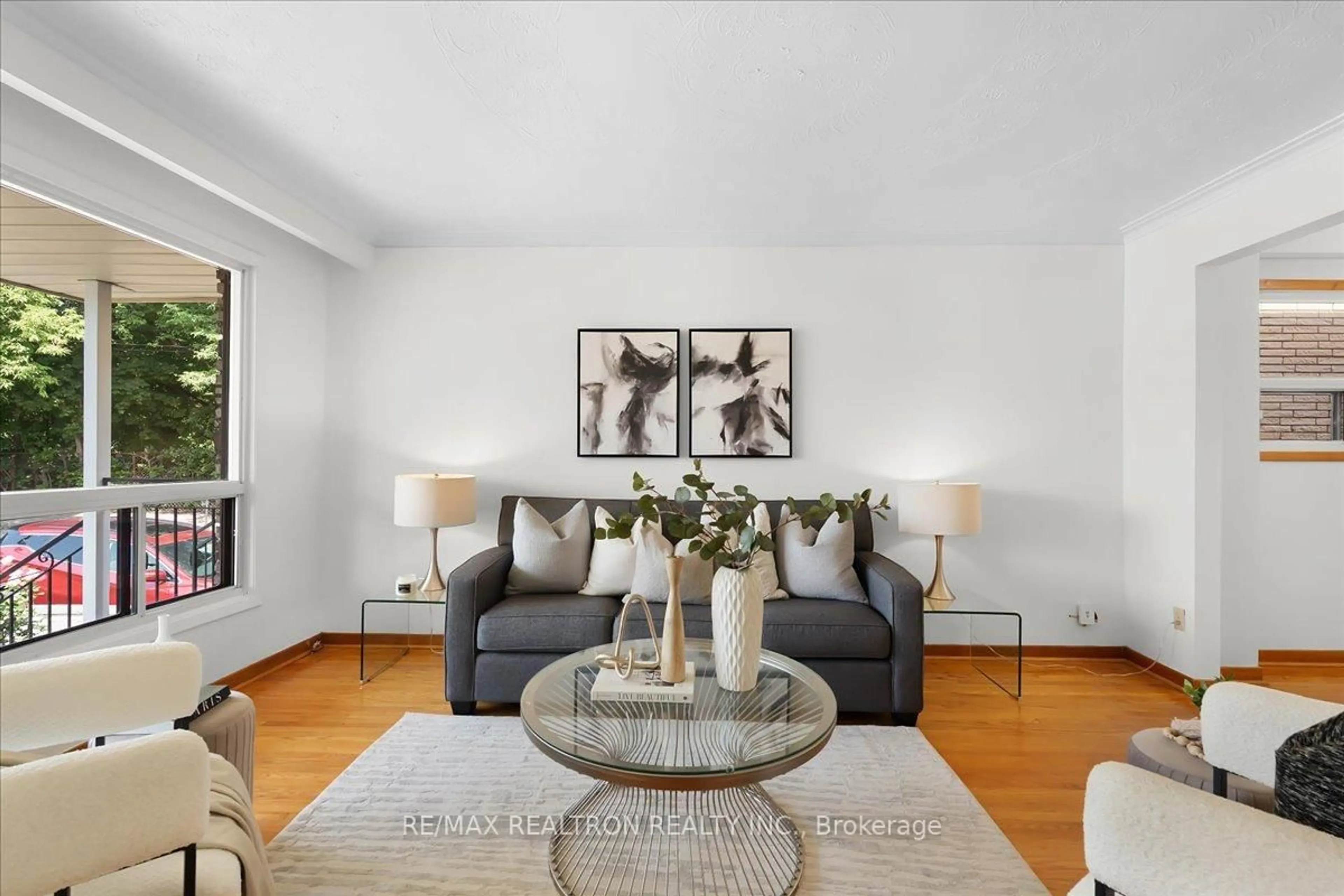 Living room with furniture, unknown for 283 Hiawatha Rd, Toronto Ontario M4L 2Y3