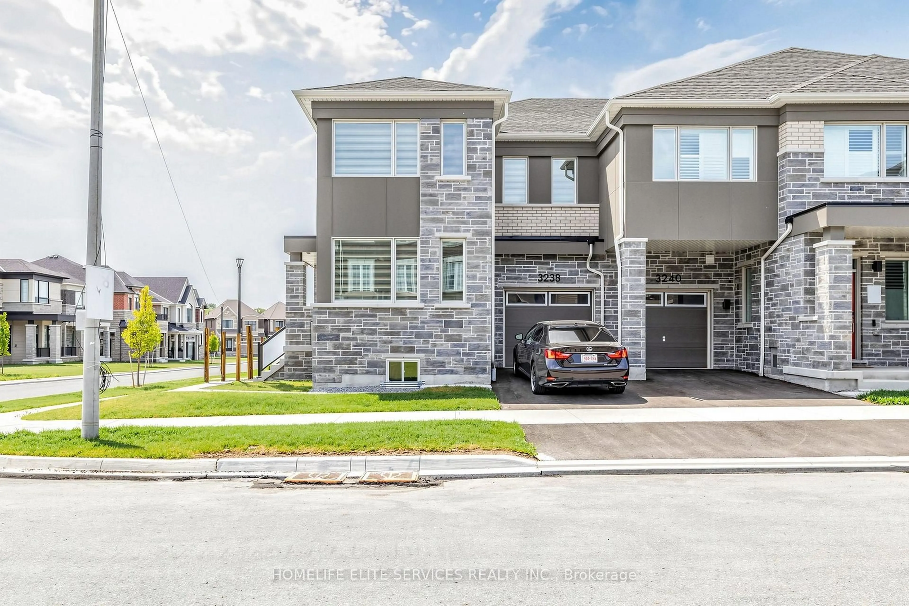 Home with brick exterior material, street for 3238 Brigadier Ave, Pickering Ontario L1X 0N4