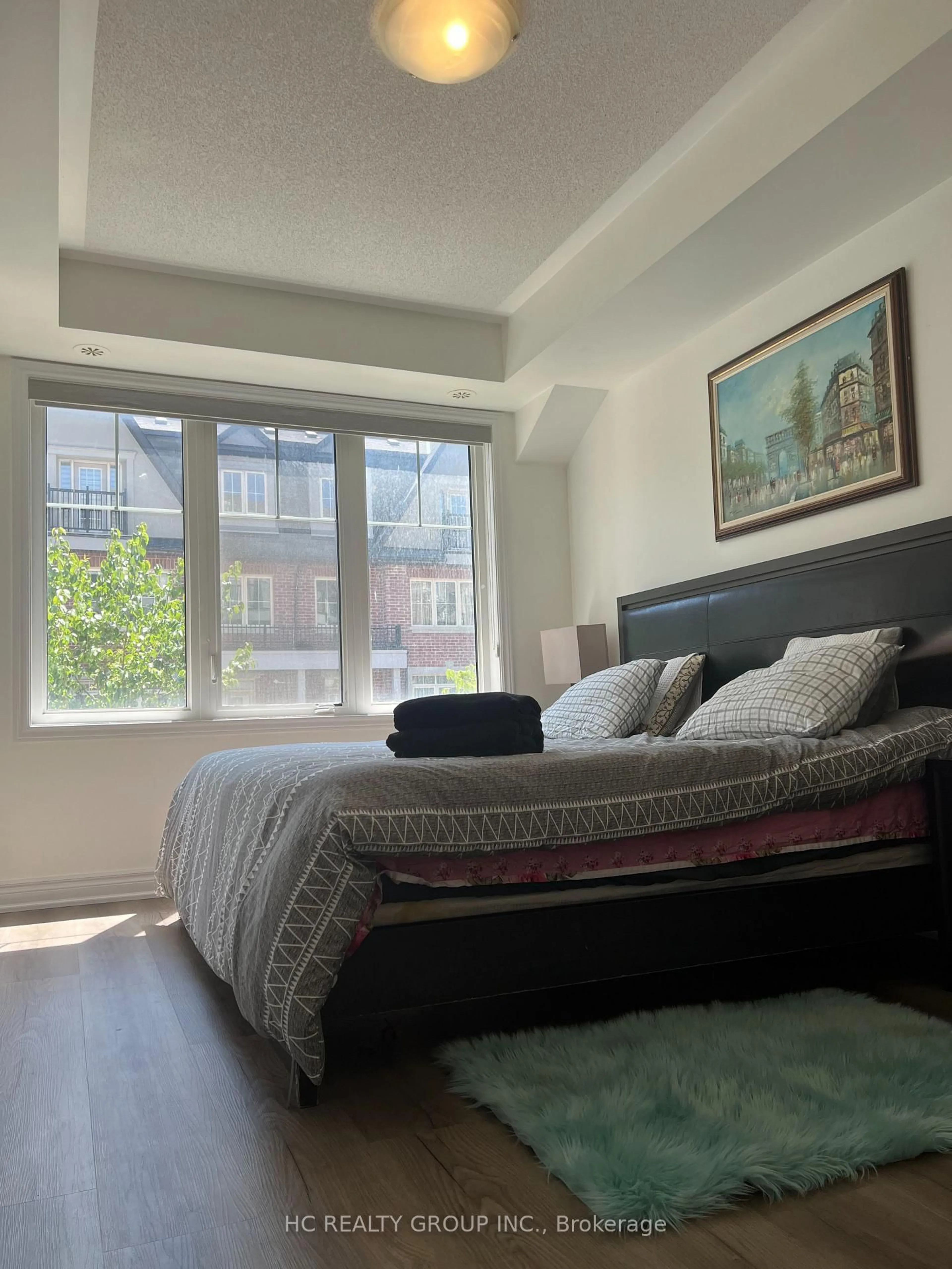 Bedroom with bed, unknown for 15 Eaton Park Lane #26, Toronto Ontario M1W 0A5