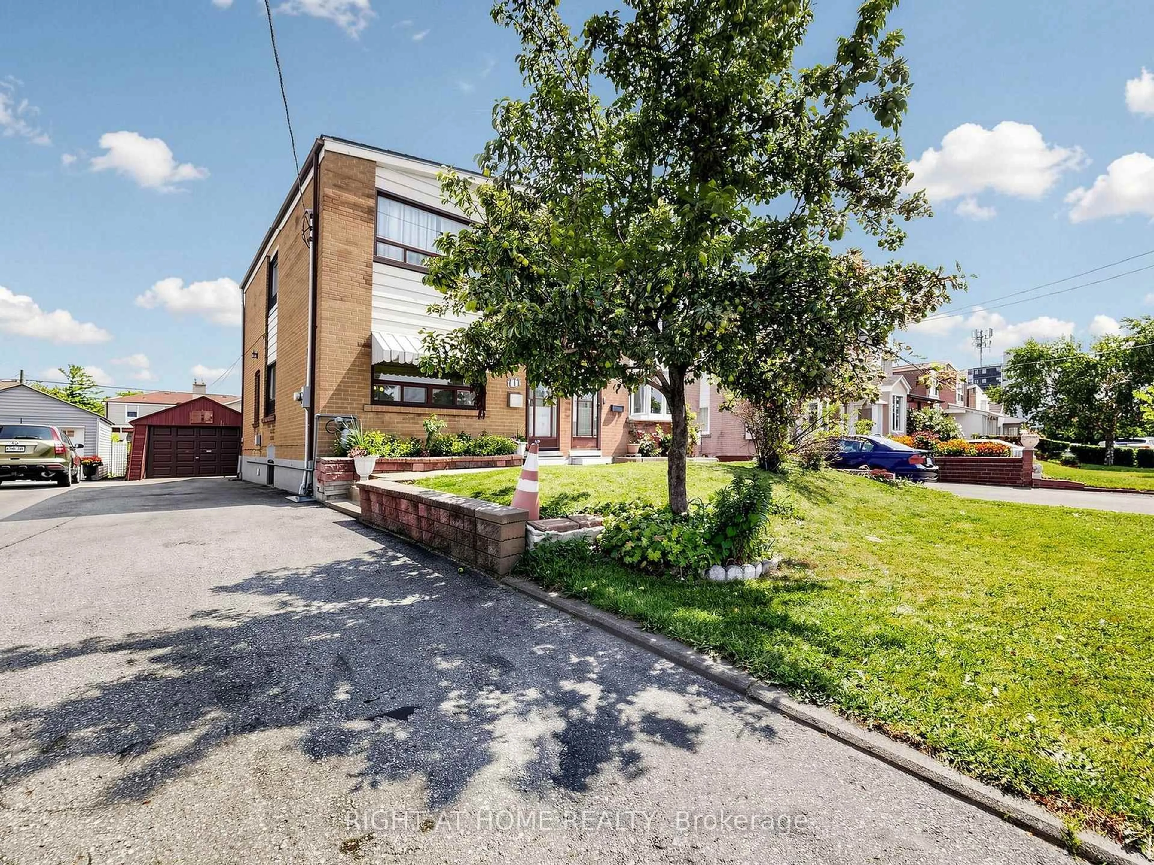 A pic from outside/outdoor area/front of a property/back of a property/a pic from drone, street for 771 Birchmount Rd, Toronto Ontario M1K 1R7